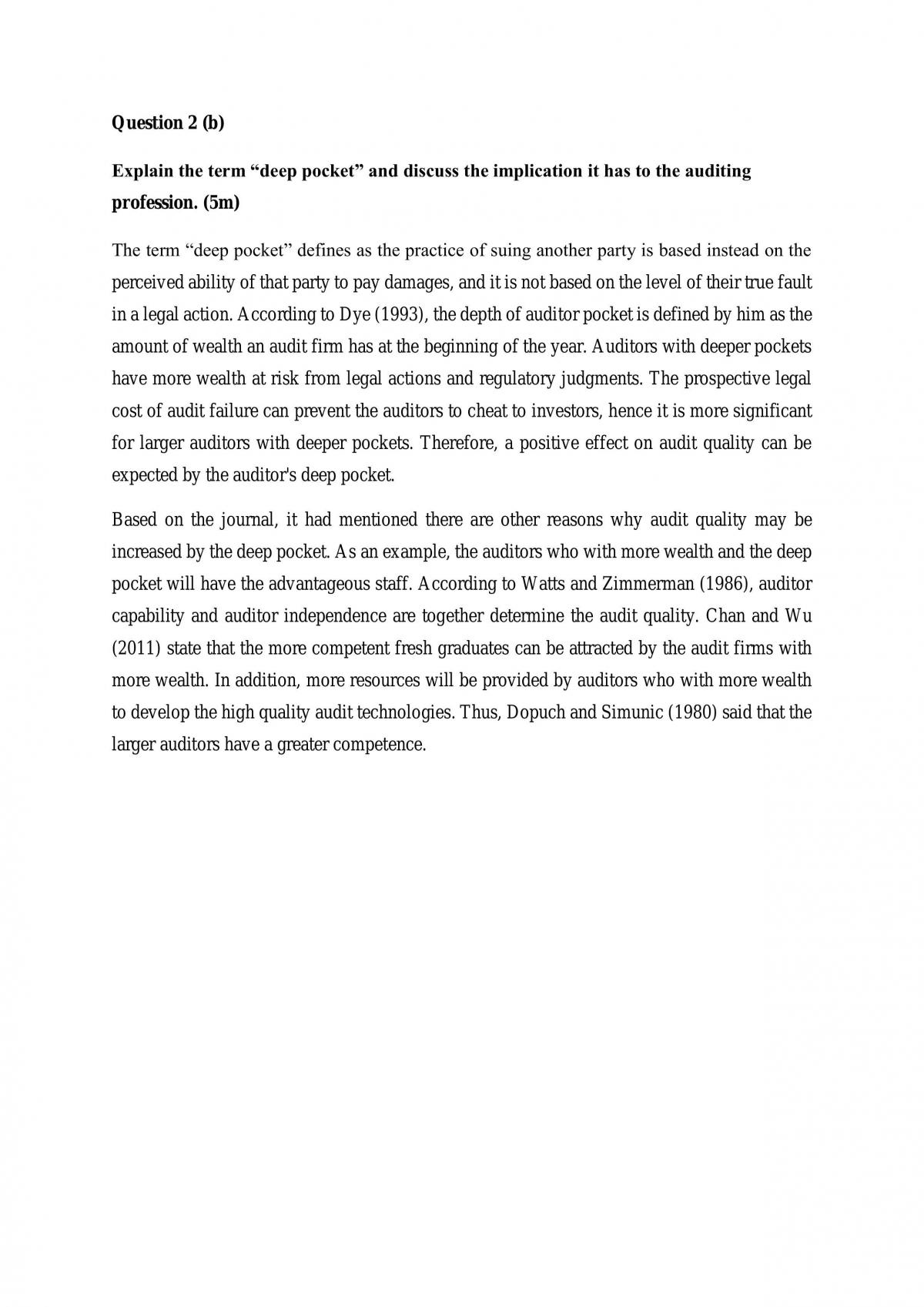 Audit II Assignment - Page 15