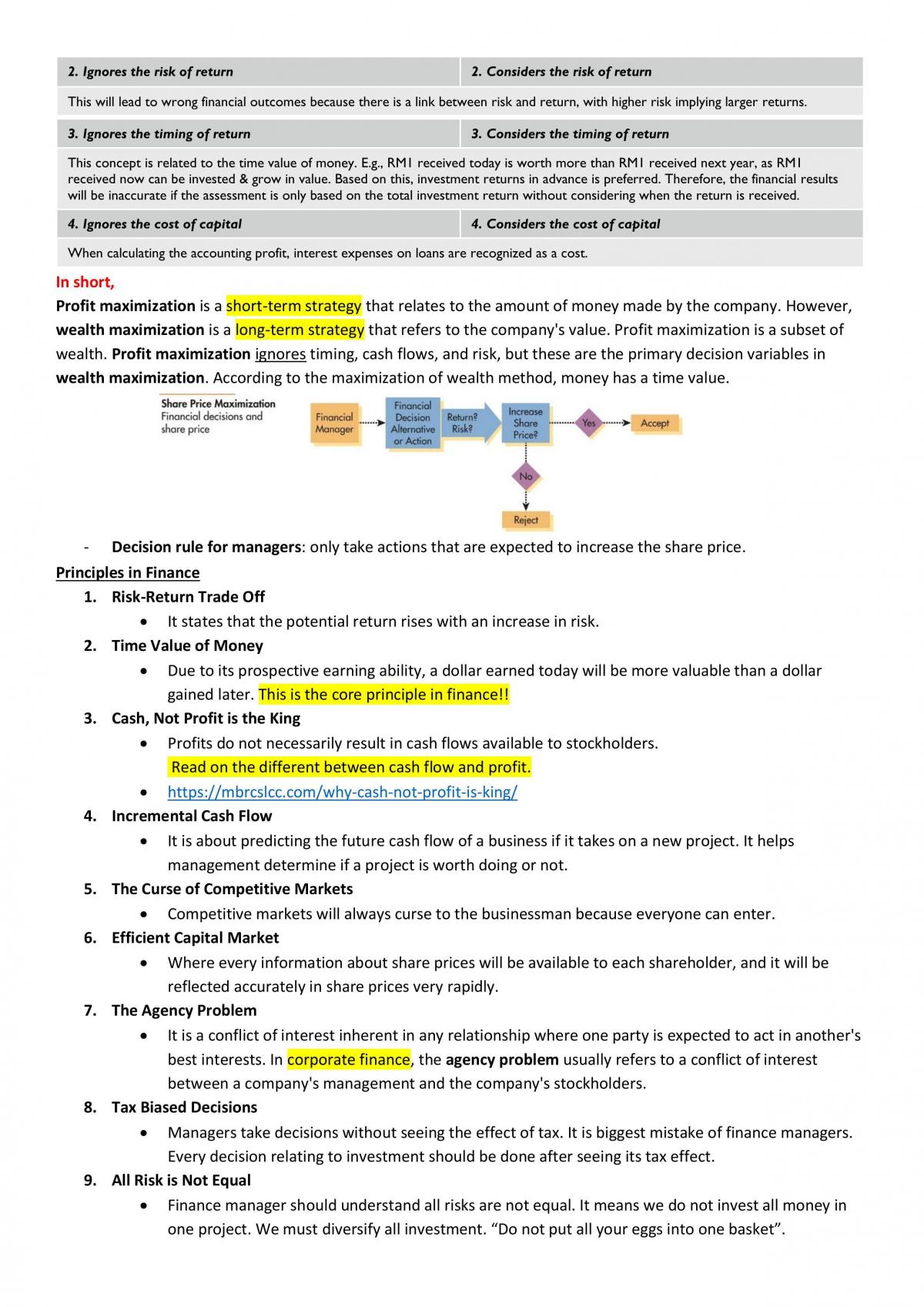 Introduction to Finance Notes - Page 5