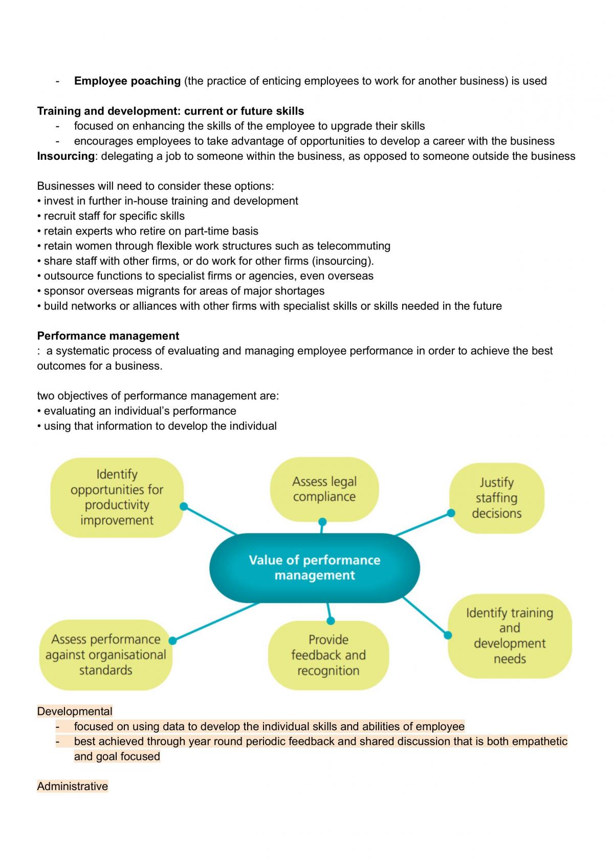 Business Studies: Full Human Resources Notes - Page 39
