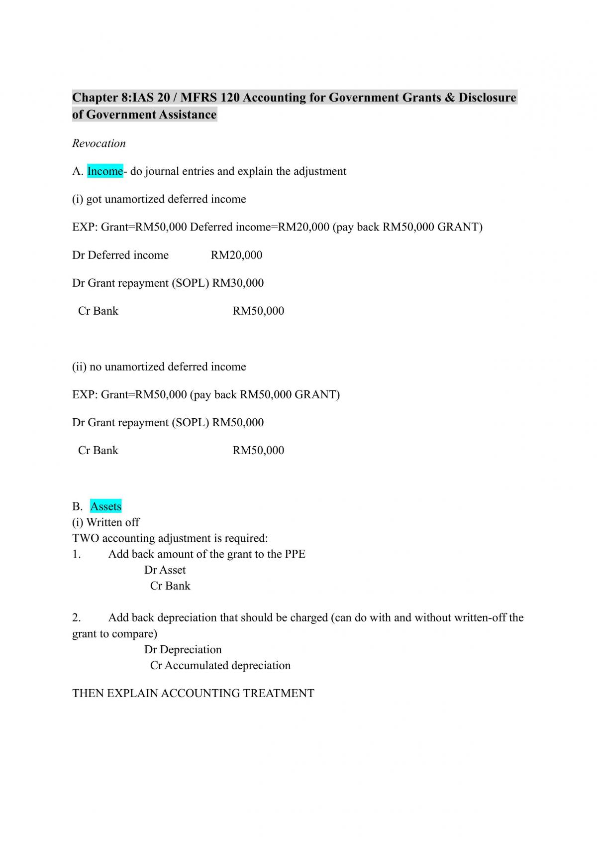 Financial Accounting Framework Study Notes - Page 15