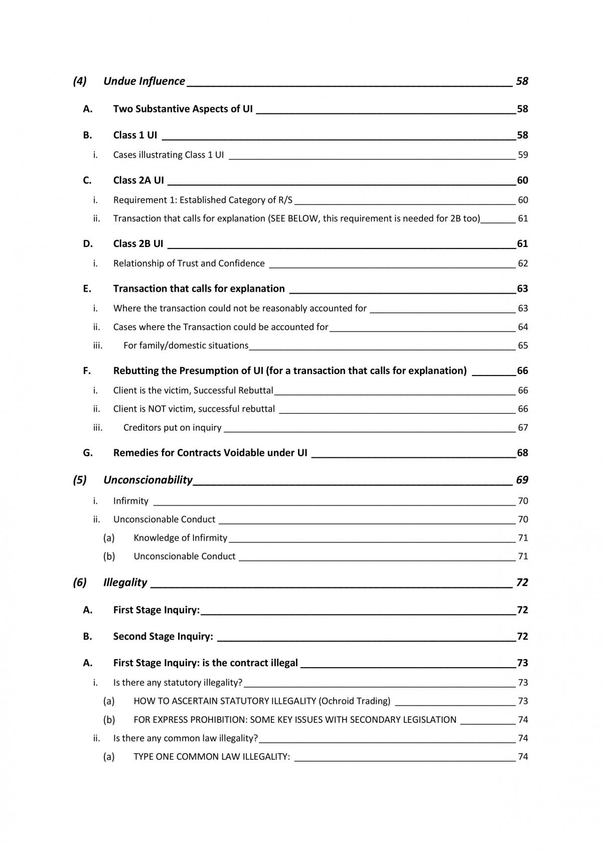 Contract Law 2 Full Study Notes - Page 3
