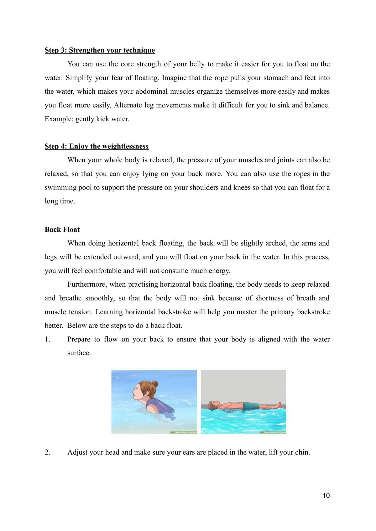Swimming Basic - Page 10