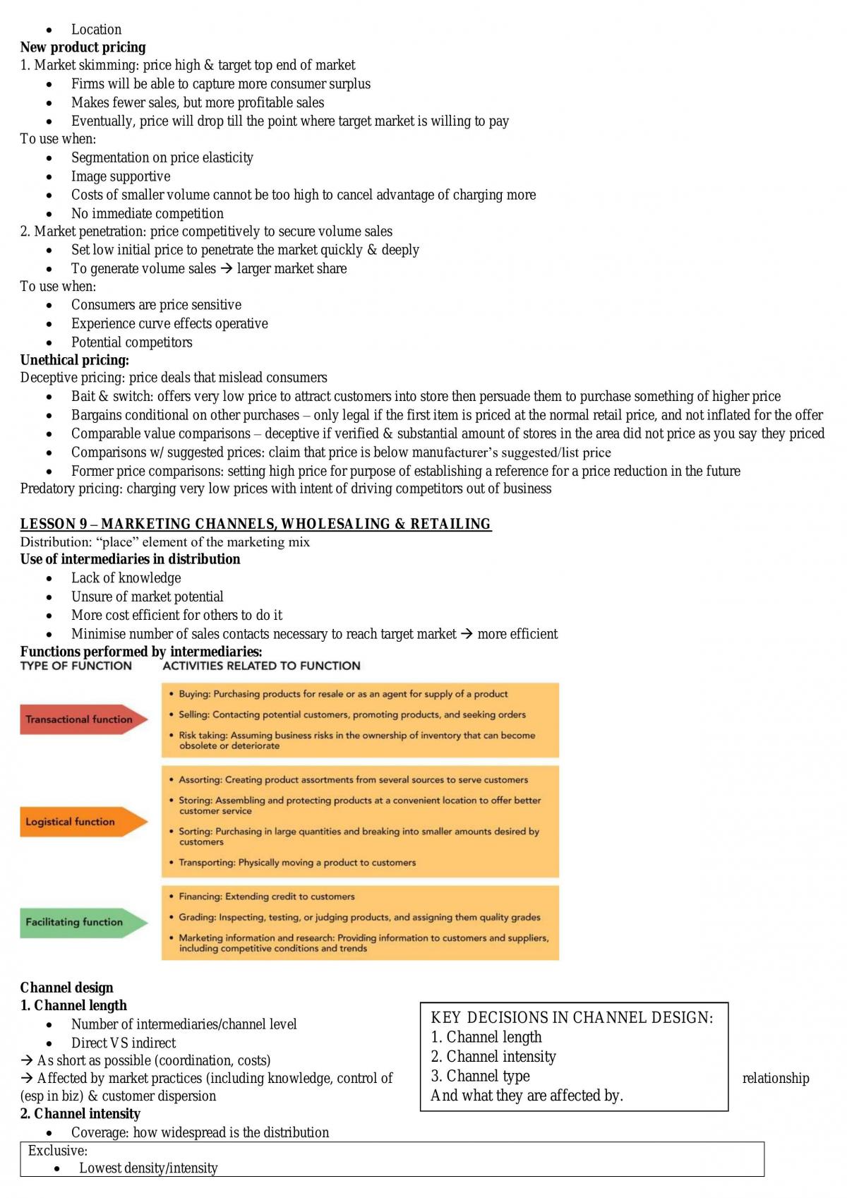 MKT1705 Finals Notes - Page 21