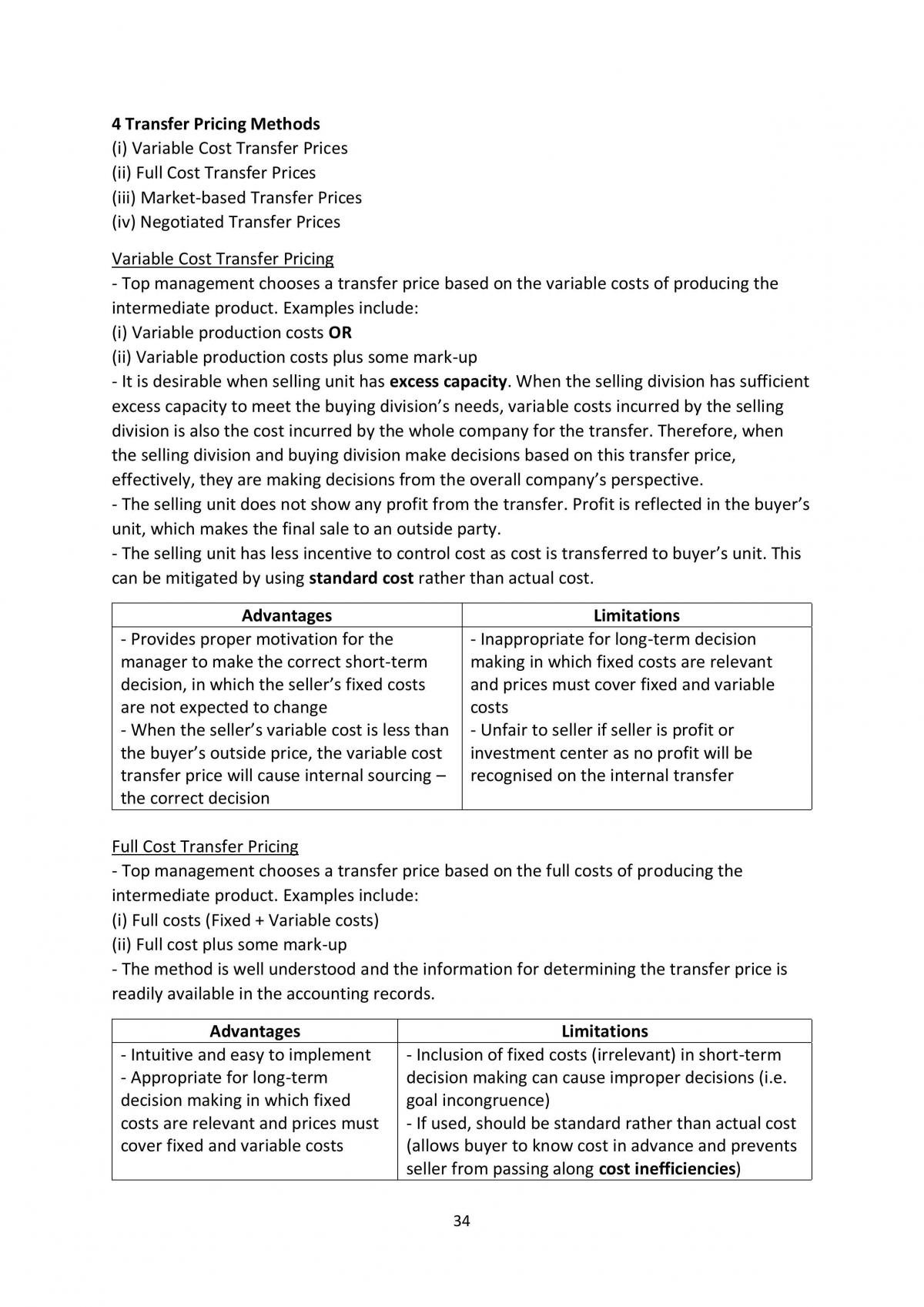 Accounting for Decision Making and Control Complete Notes - Page 34