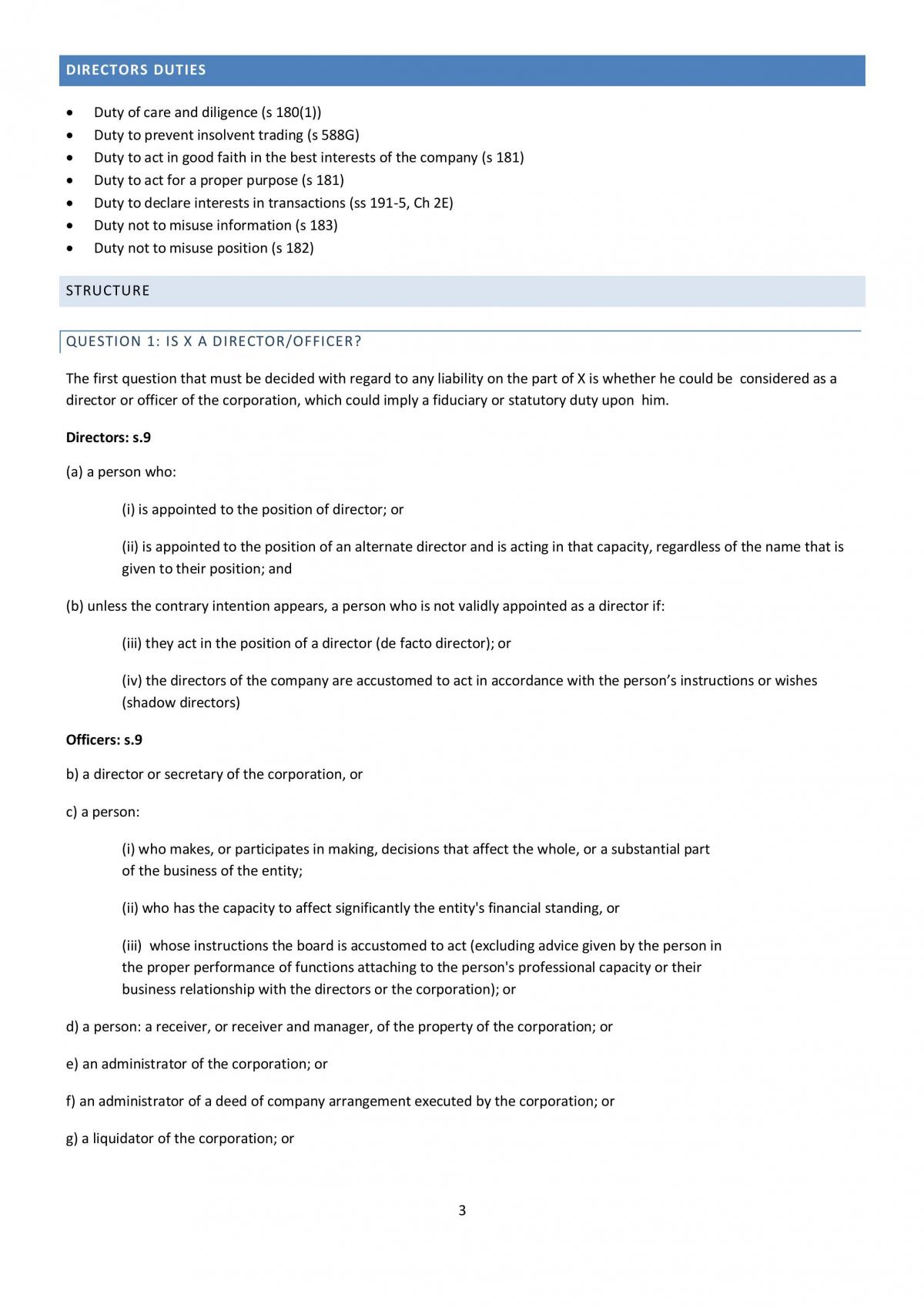 Corporate Law Complete Notes - Page 3
