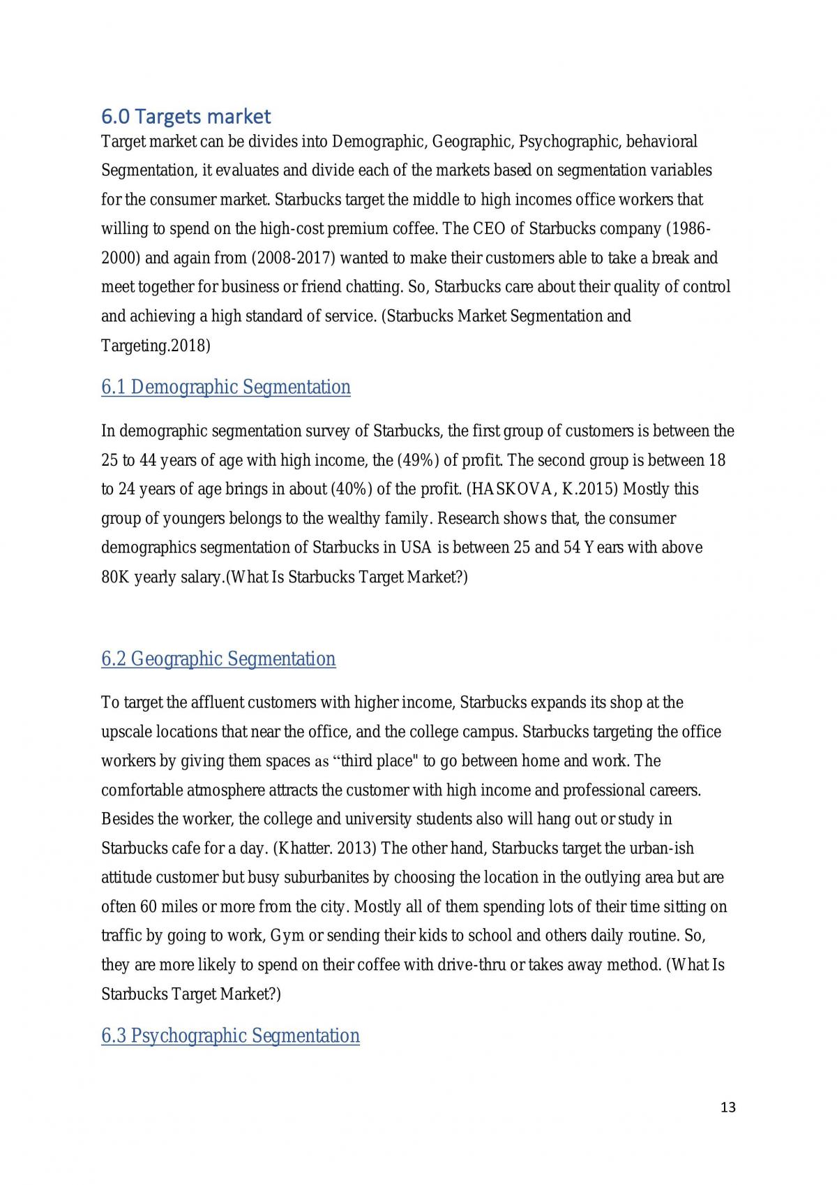 Business assignment - Starbucks - Page 12