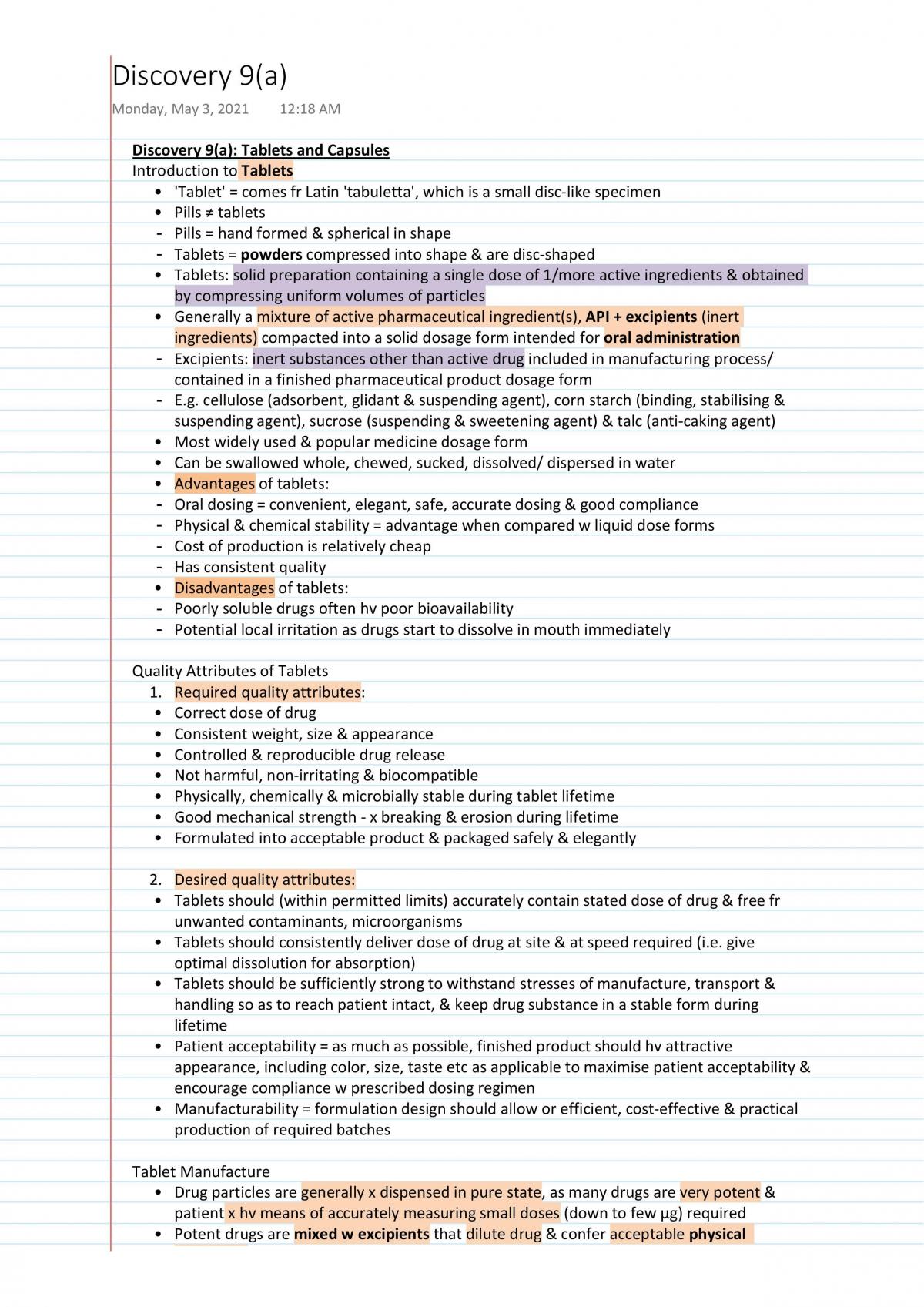 PHR1021 Discovery Notes - Page 63