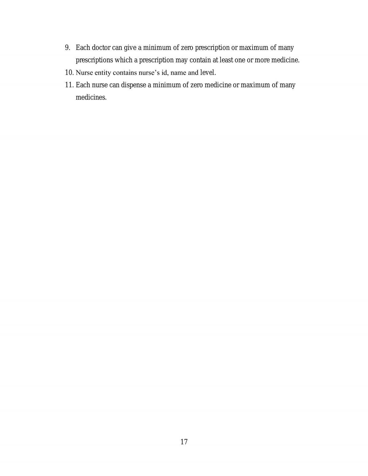 System Analysis of Hospital Pharmacy System - Page 17