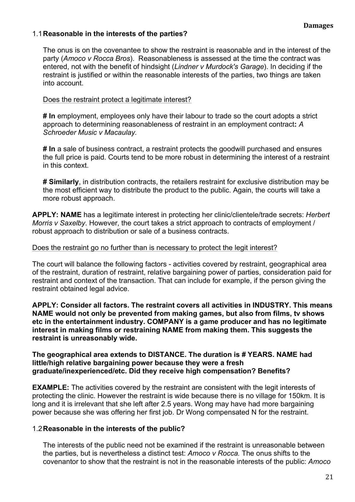 Contracts B Templates - Complete Answer Guides - Page 21