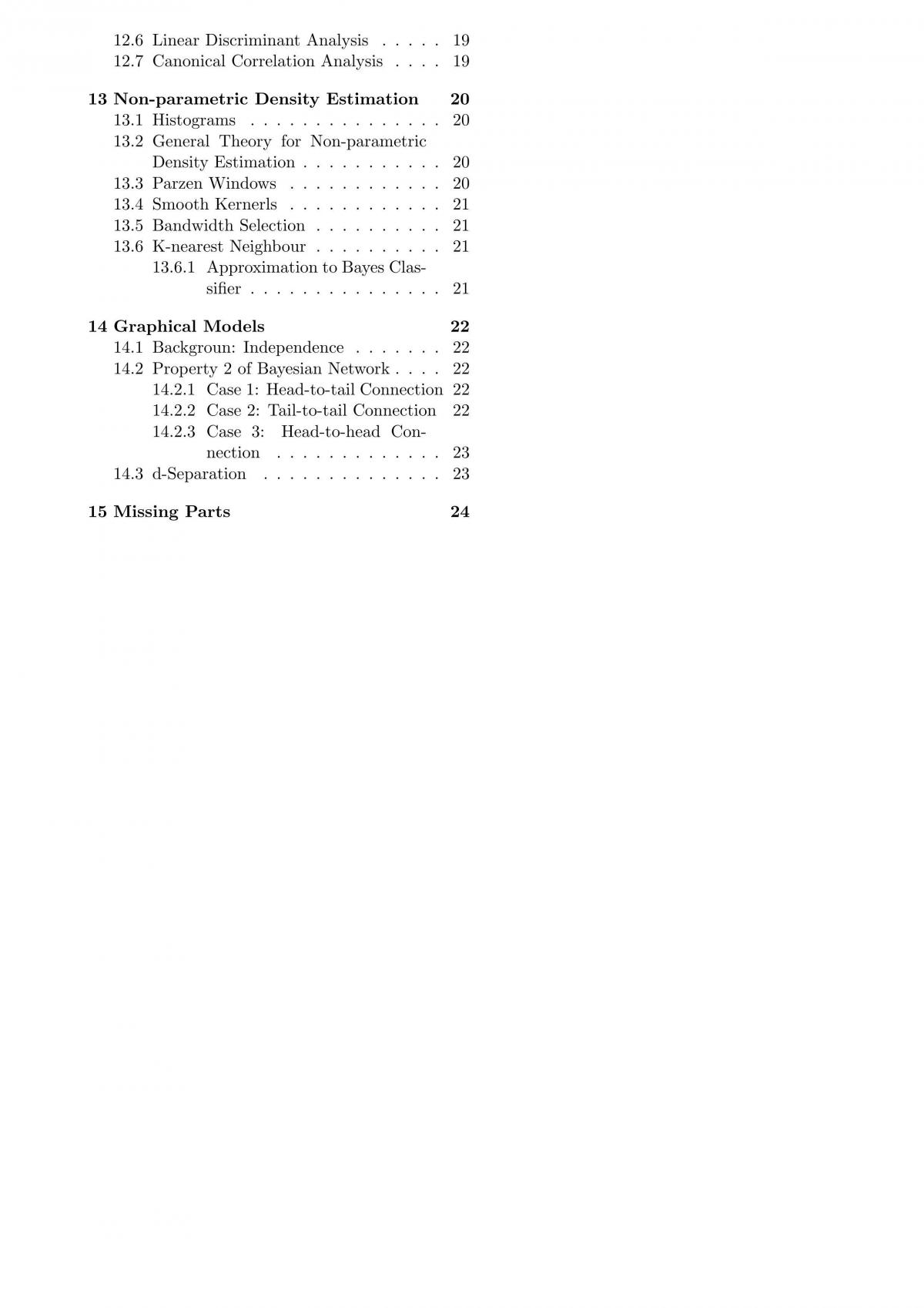 CZ4041 Machine Learning Summary Notes - Page 3