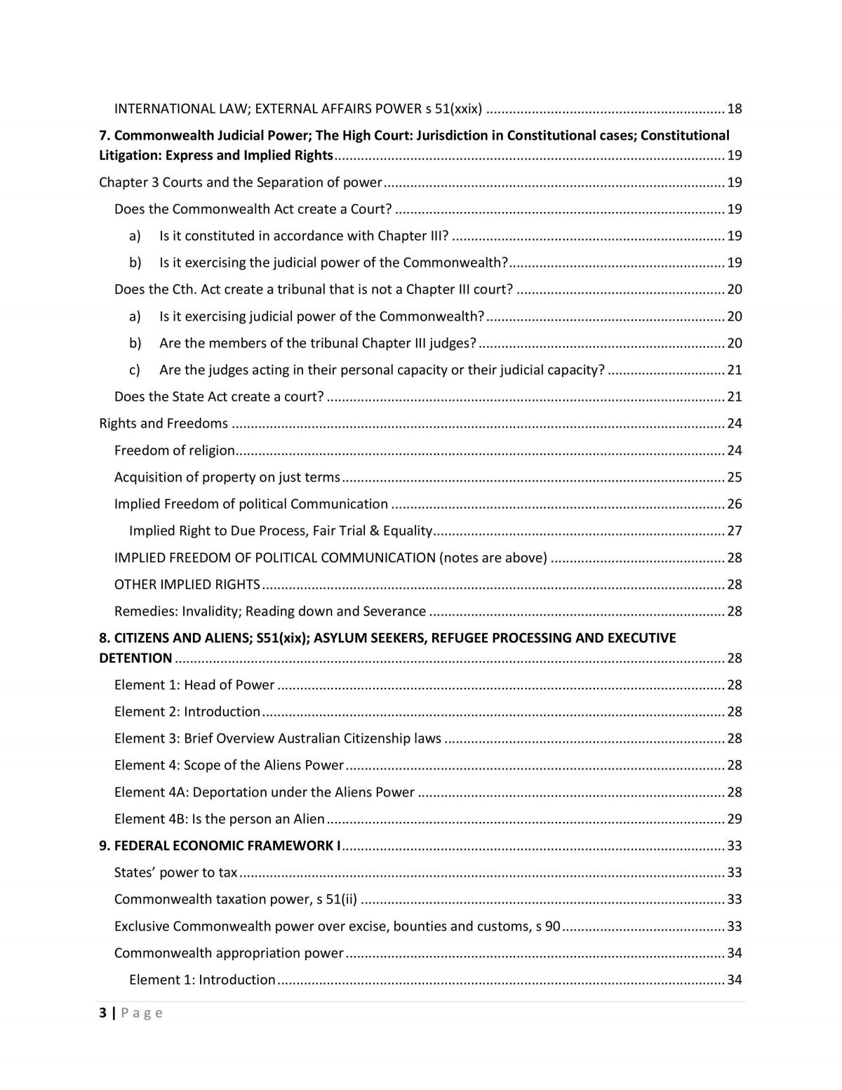 Federal Constitutional Law Exam Notes - Page 3