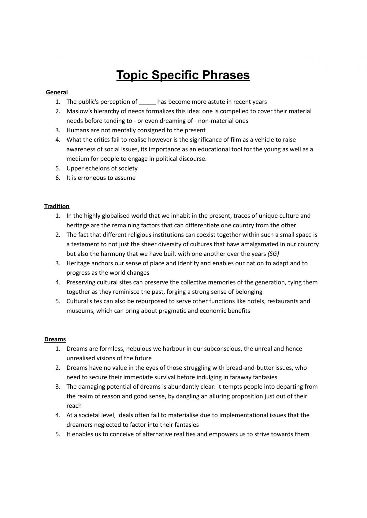 Essay Notes - Page 13