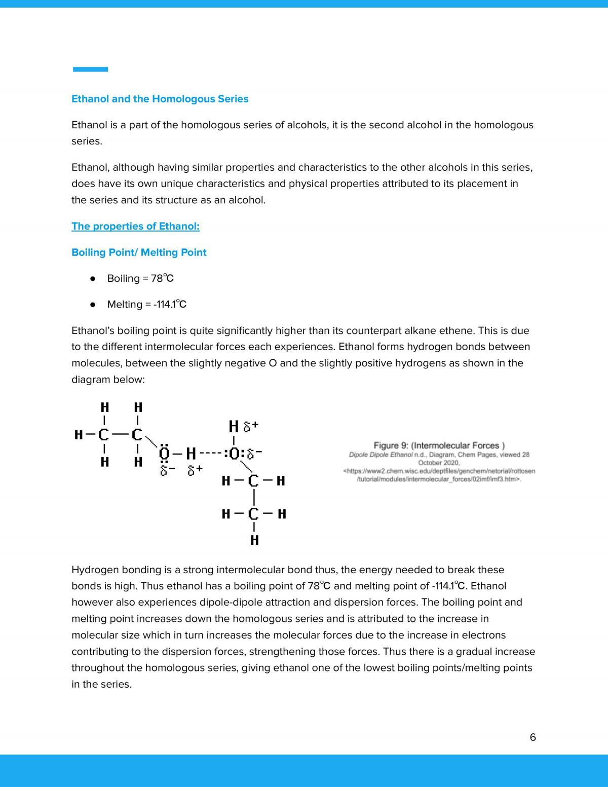 Chemistry Depth Study - Alcohols & Ethanol Case Study  - Page 7