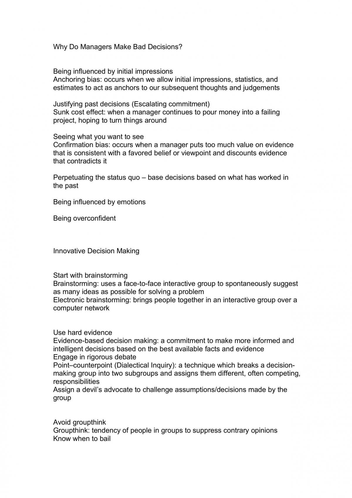 Management principles notes - Page 17