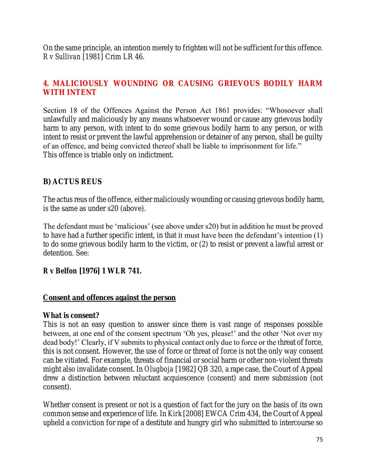 Criminal Law Completed Notes - Page 75