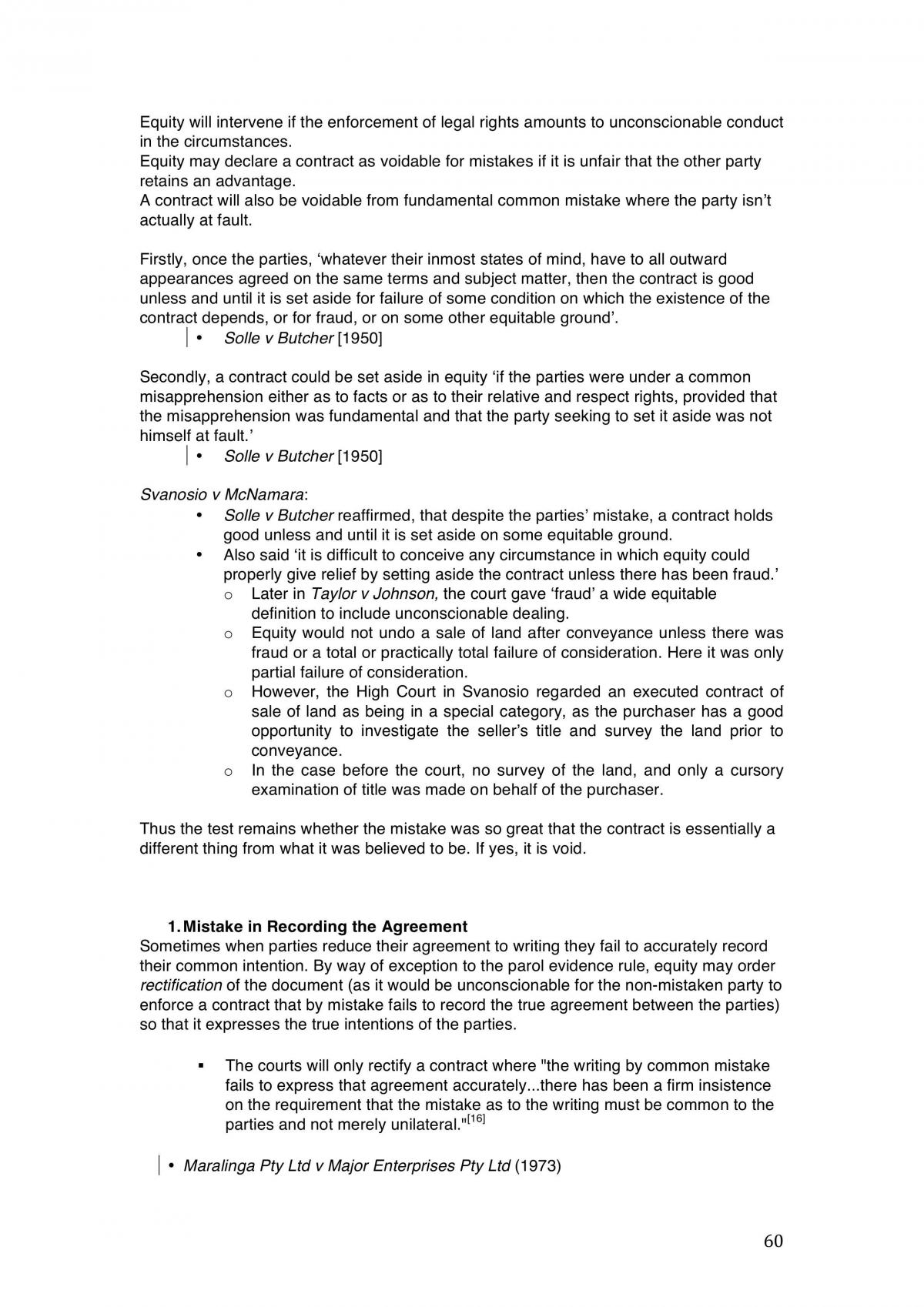 Contracts Notes - Page 60