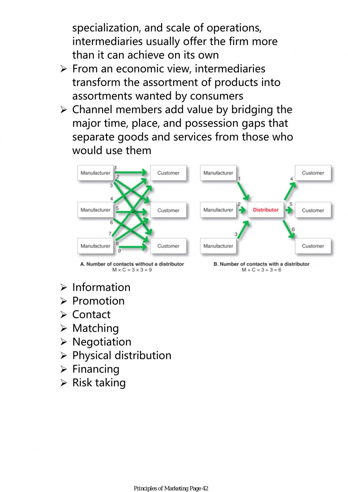Principles of Marketing Study Note - Page 42