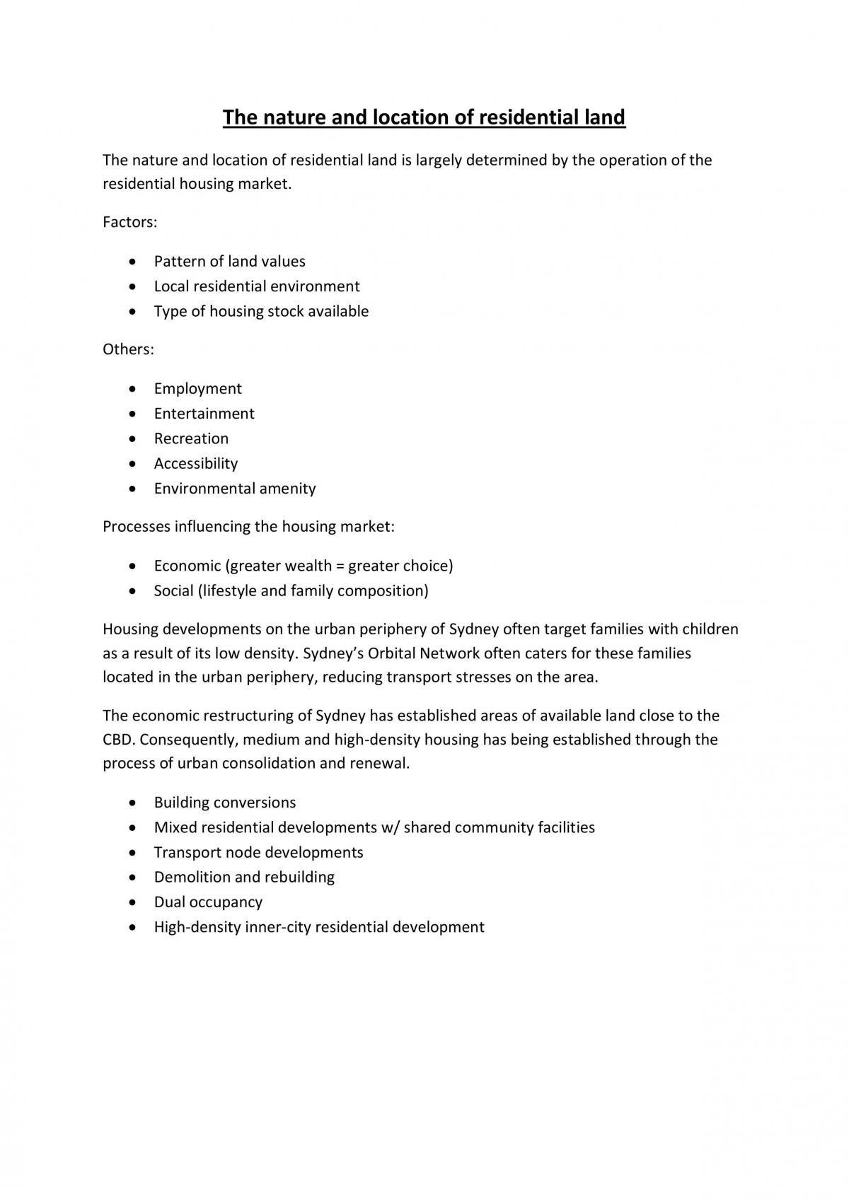 Full Notes of Urban Places section. - Page 17