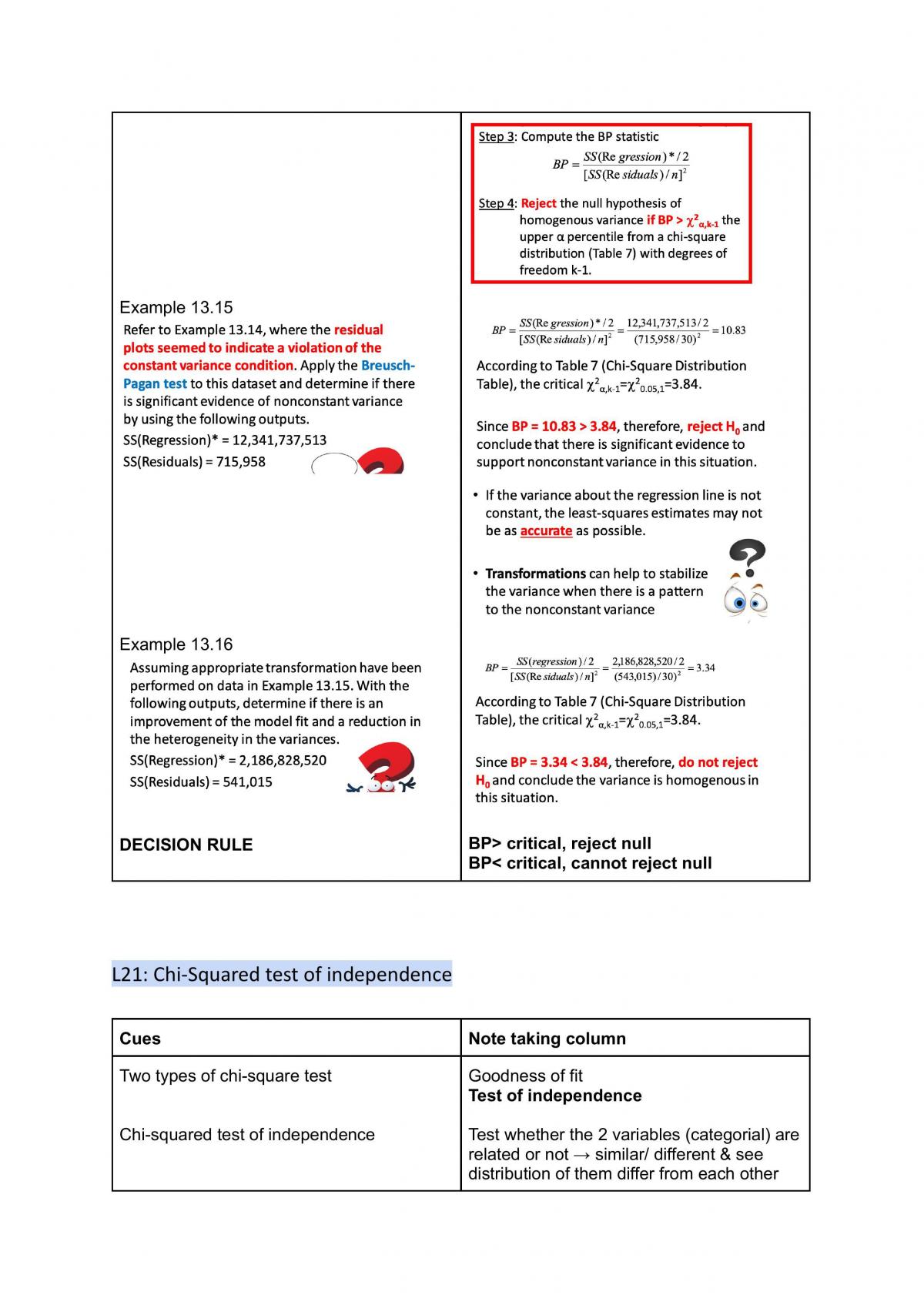 STA2216 Revision Notes - Page 27