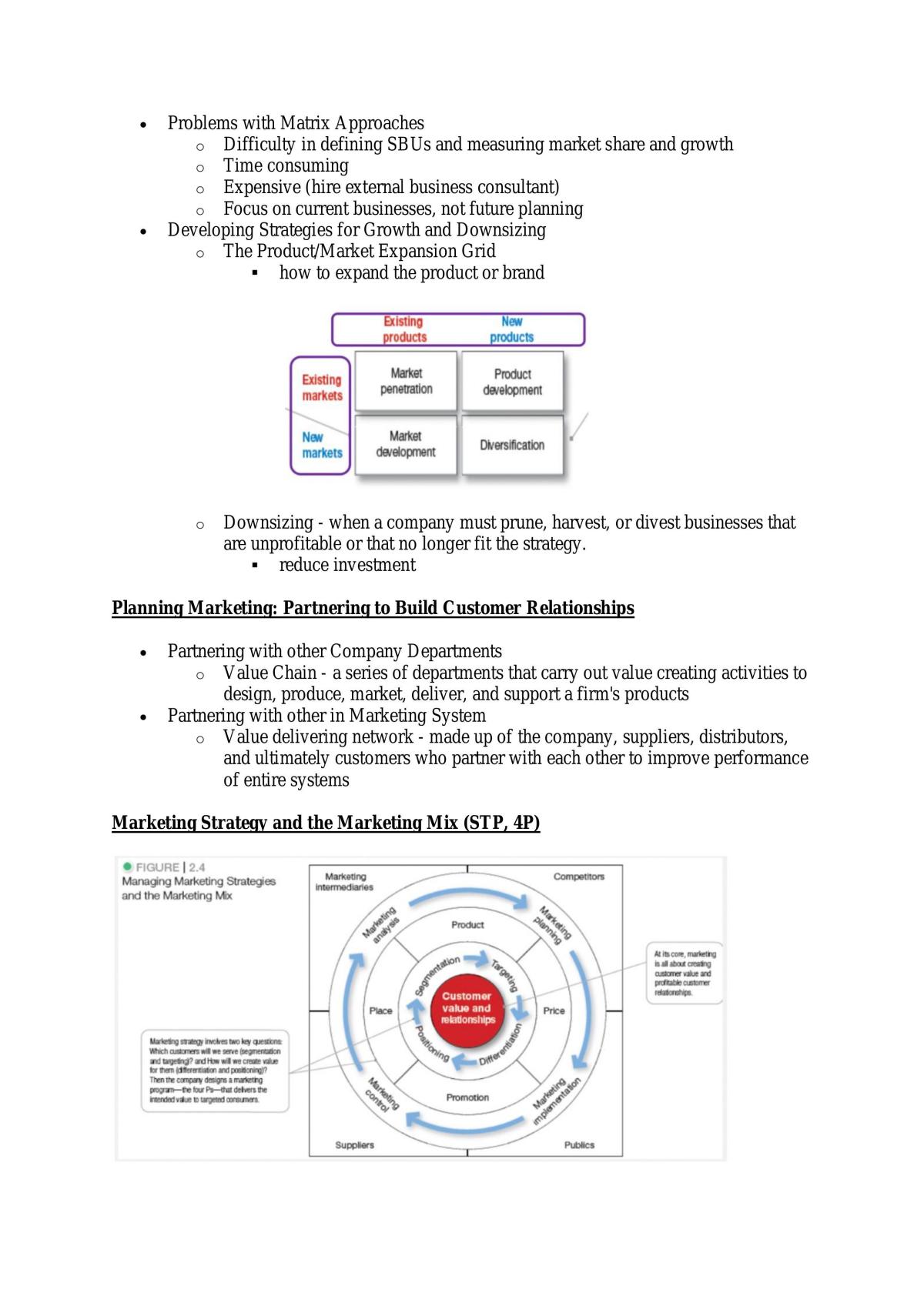 Principles of Marketing Full Notes - Page 5