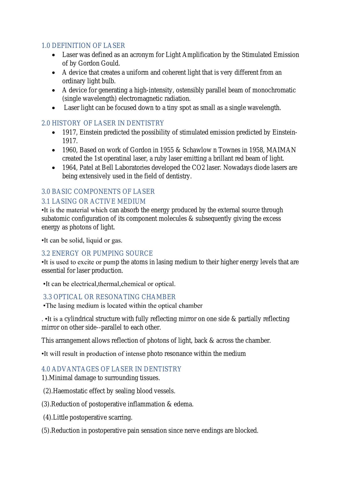 Laser in restorative dentistry - Page 3