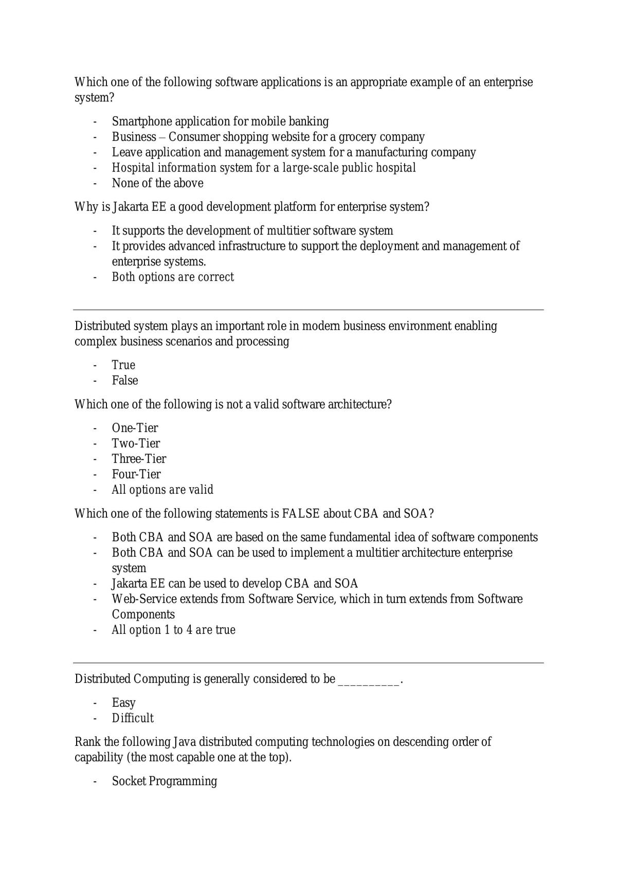 Enterprise Systems Development Notes - Page 18