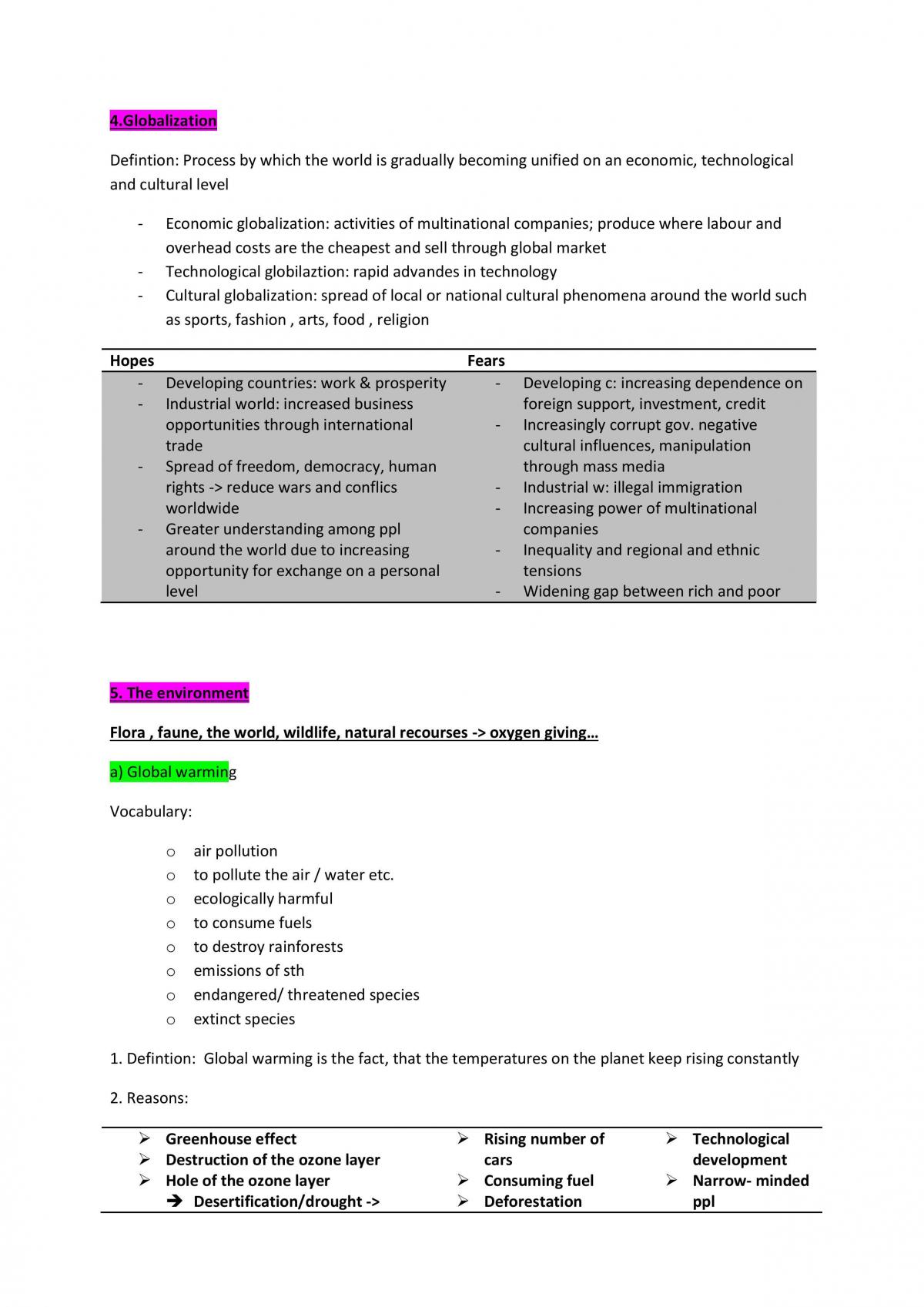 Complete Study Sheet Final Exam English - Page 18