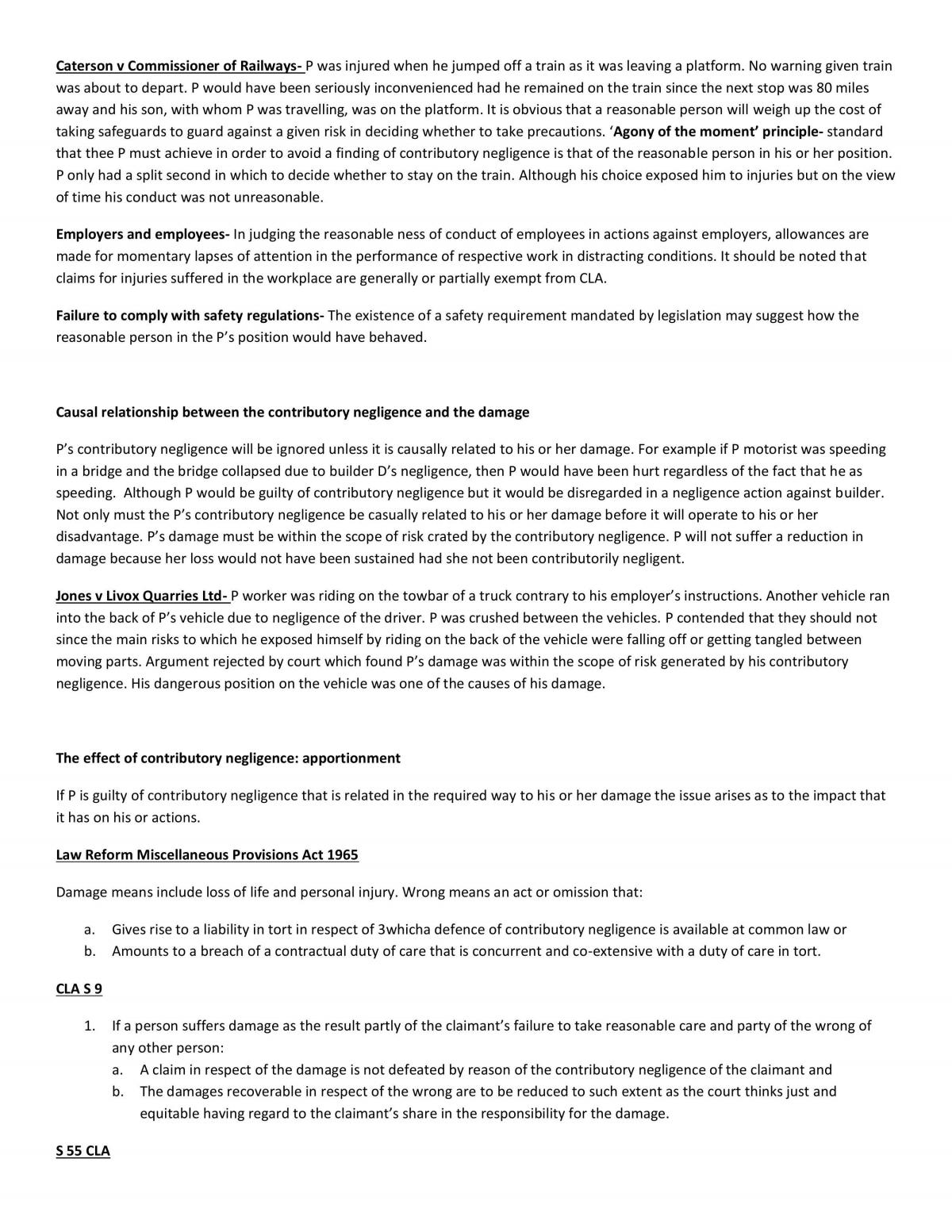 Torts Complete Notes - Page 17