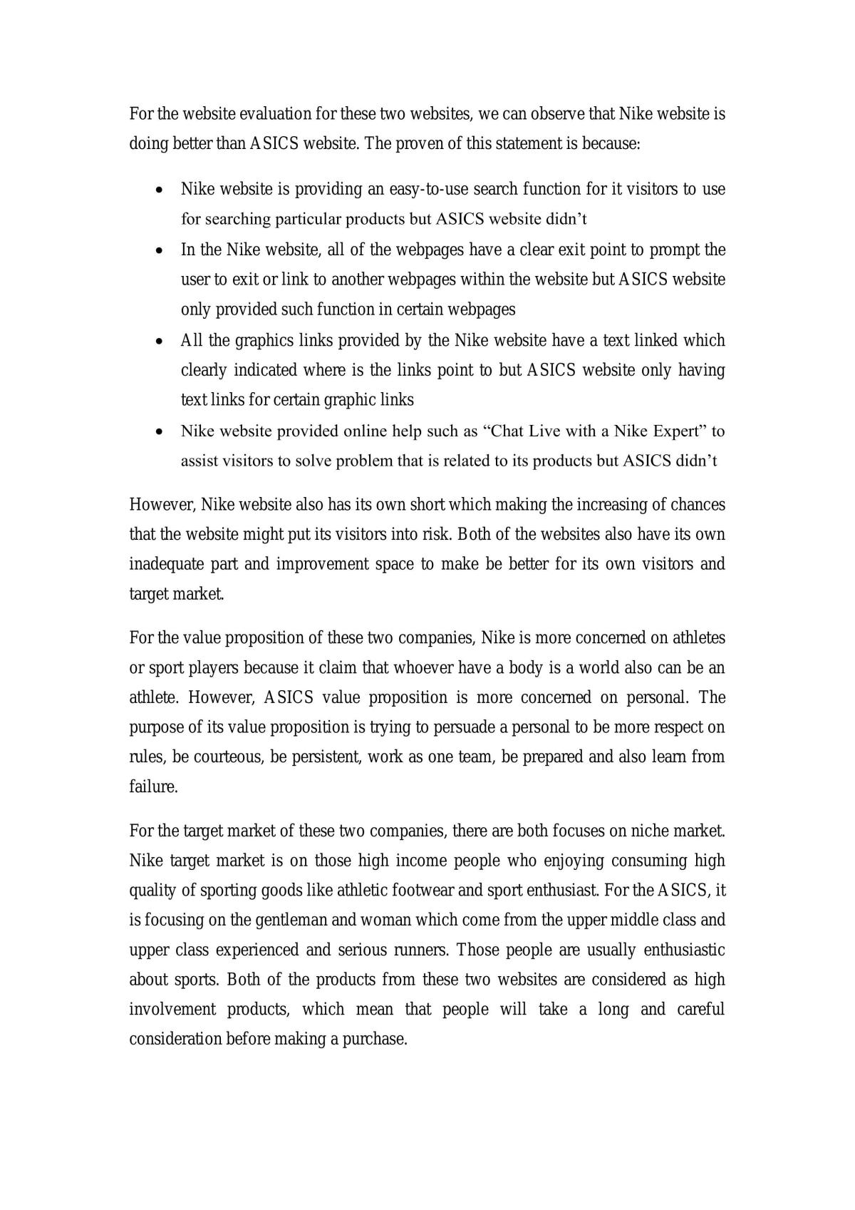 Electronic Commerce of ASICS - Page 23