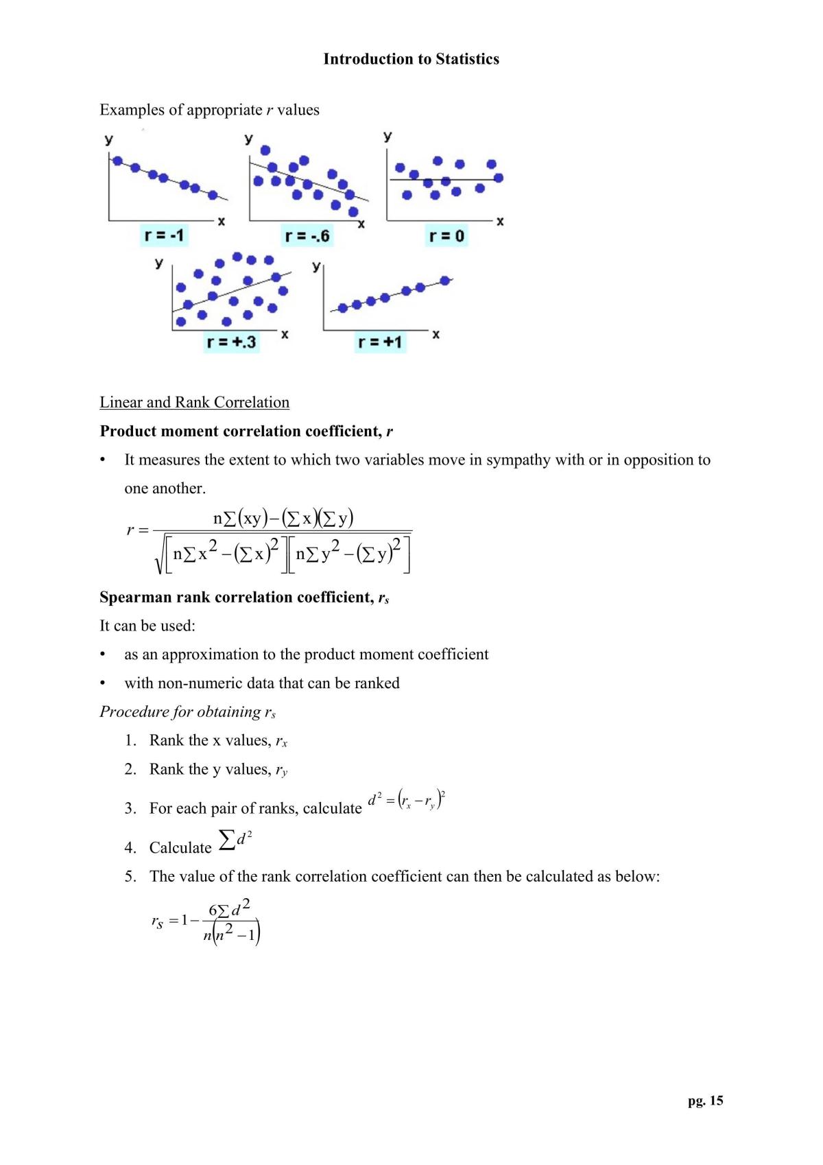 Introduction to Statistics - Page 15