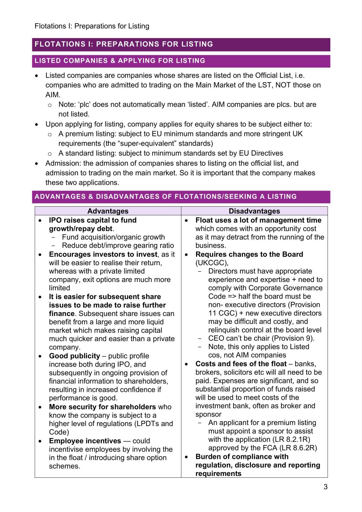 Complete Flotations Study Notes - Page 3