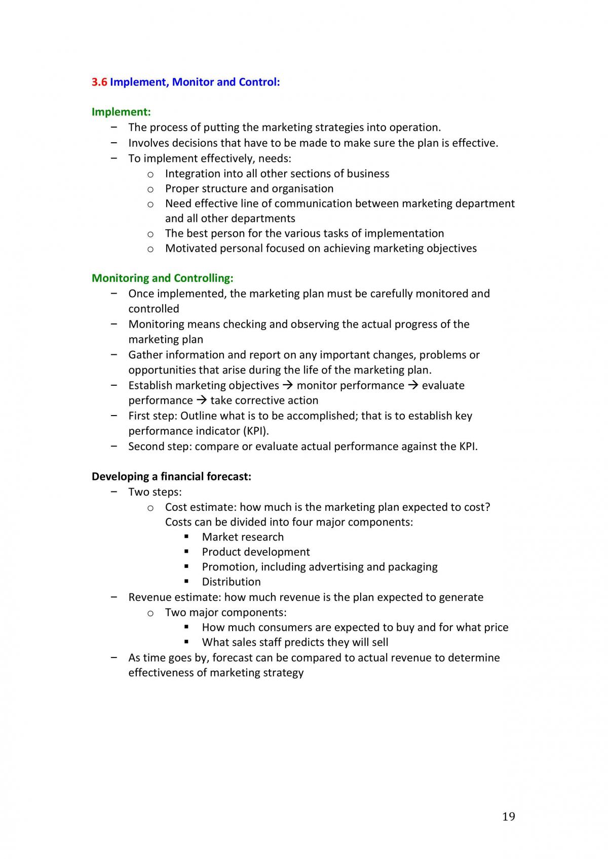 Marketing Notes - Page 19
