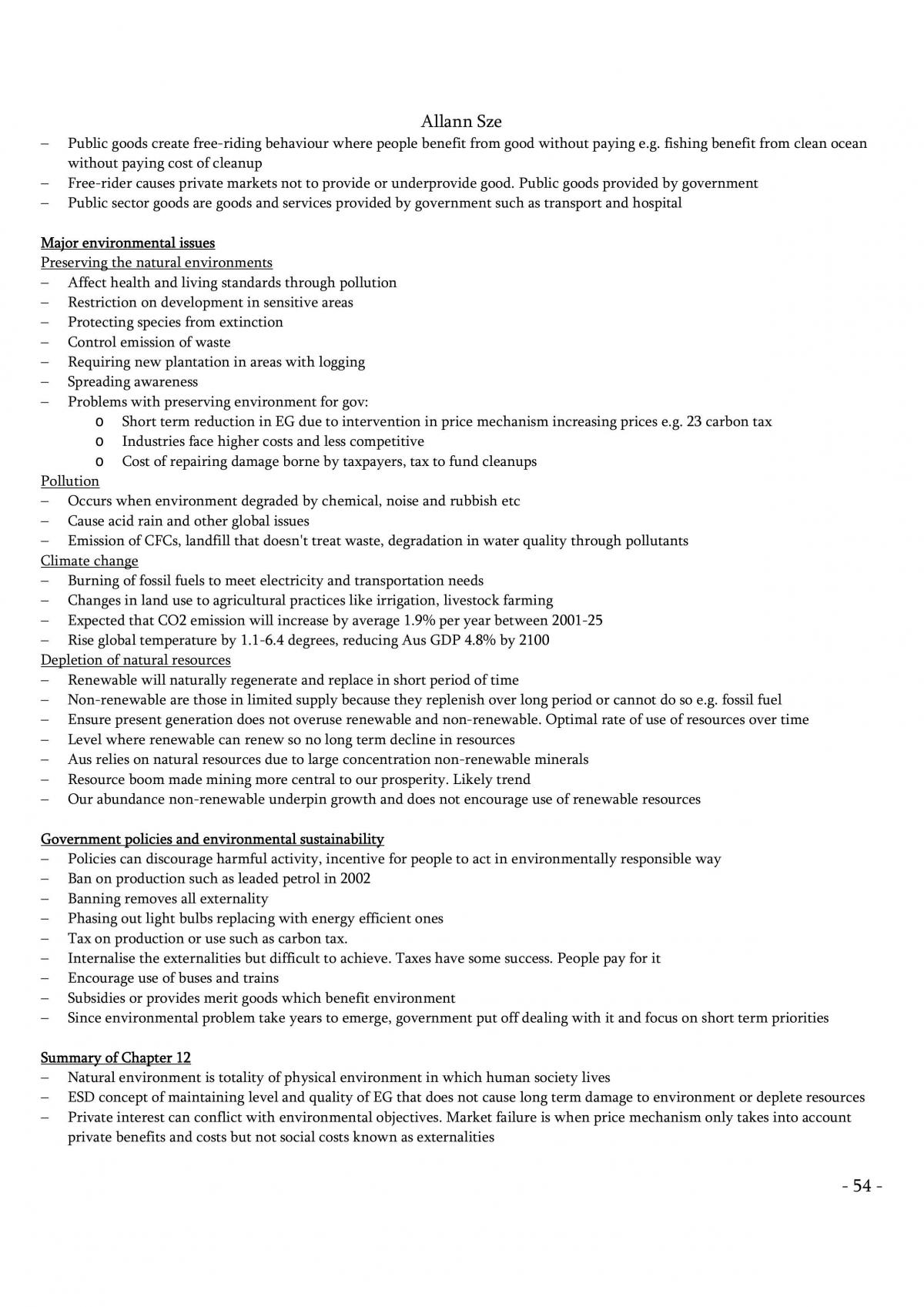 Complete Economics Notes - Page 54