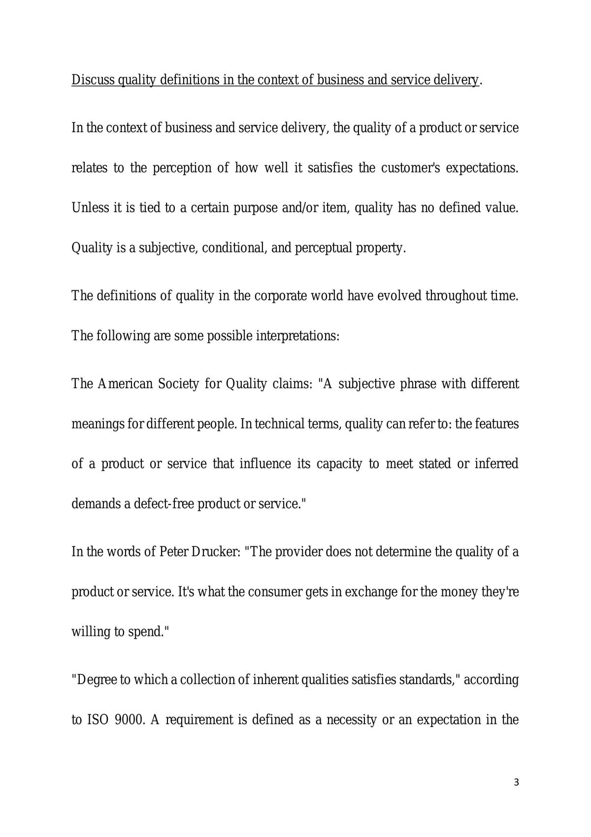 Quality Management Complete Study Note - Page 3