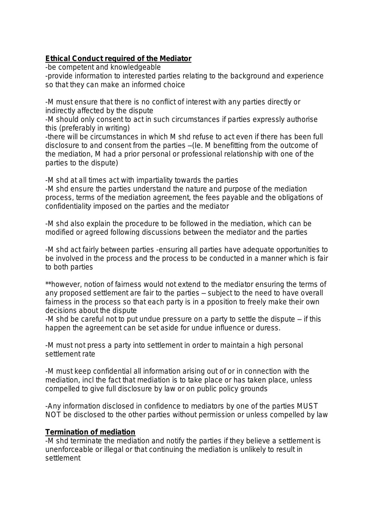 Civil Litigation Study Notes - Page 36