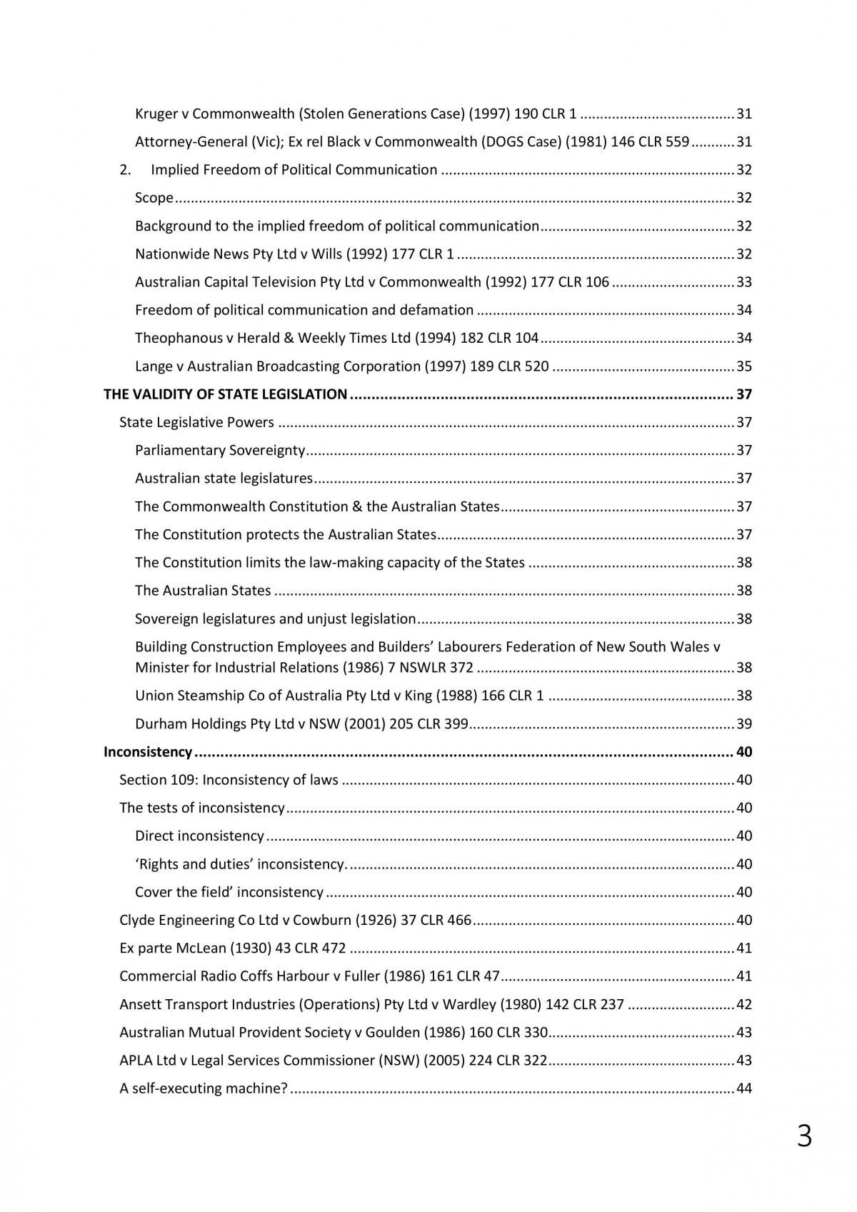 Constitutional Law Summary Notes - Page 3
