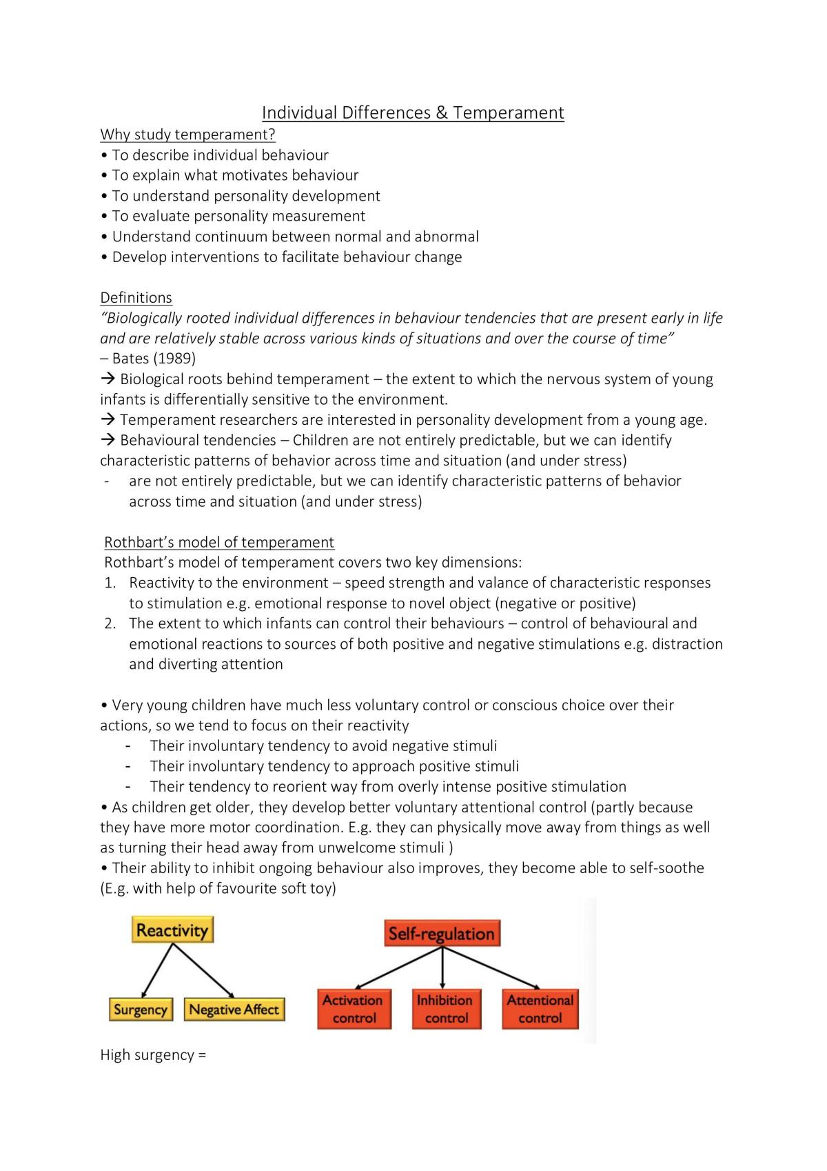 Conceptual and Historical differences and individual differences lecture notes - Page 4