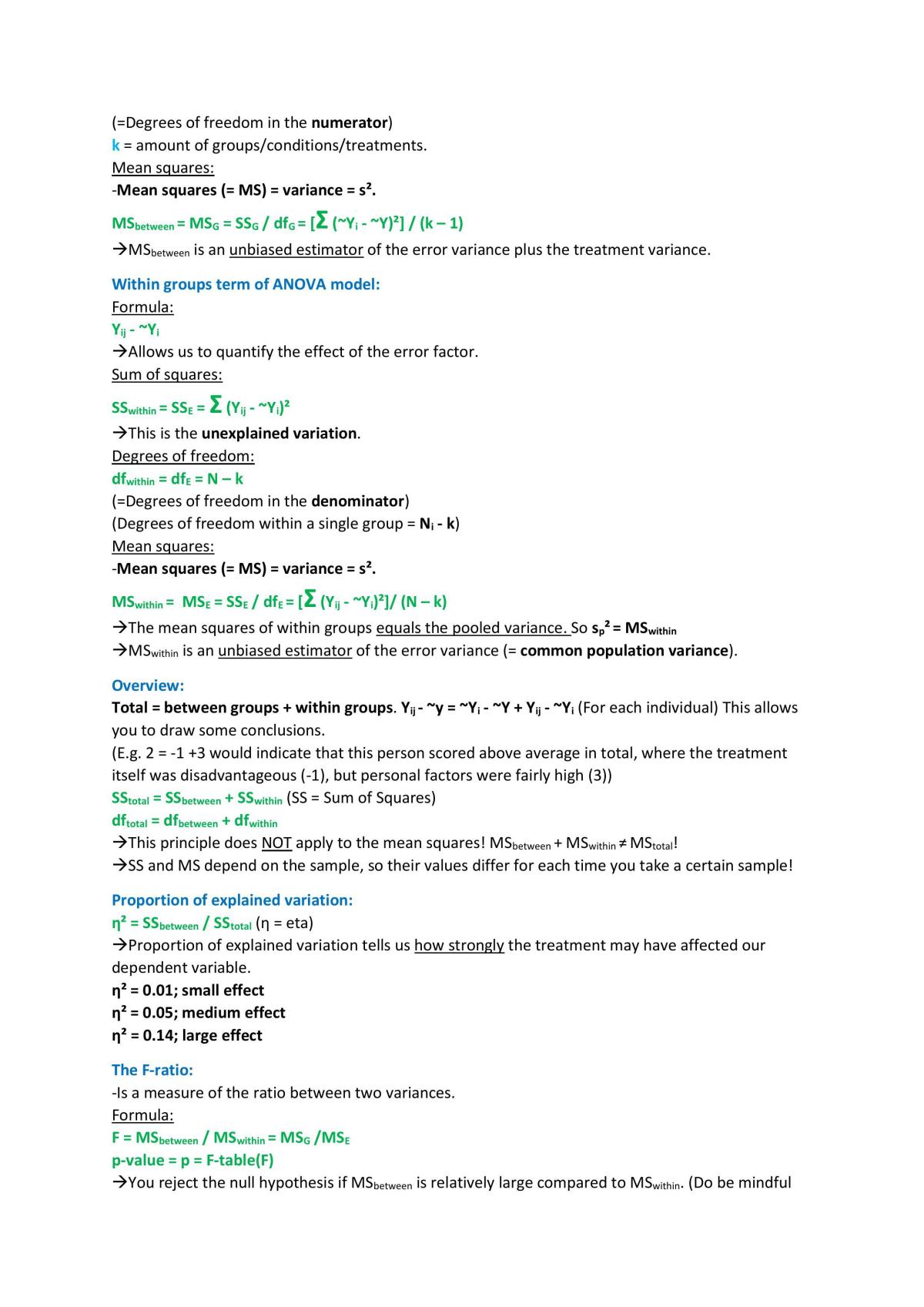 Statistics I Overview - Page 21