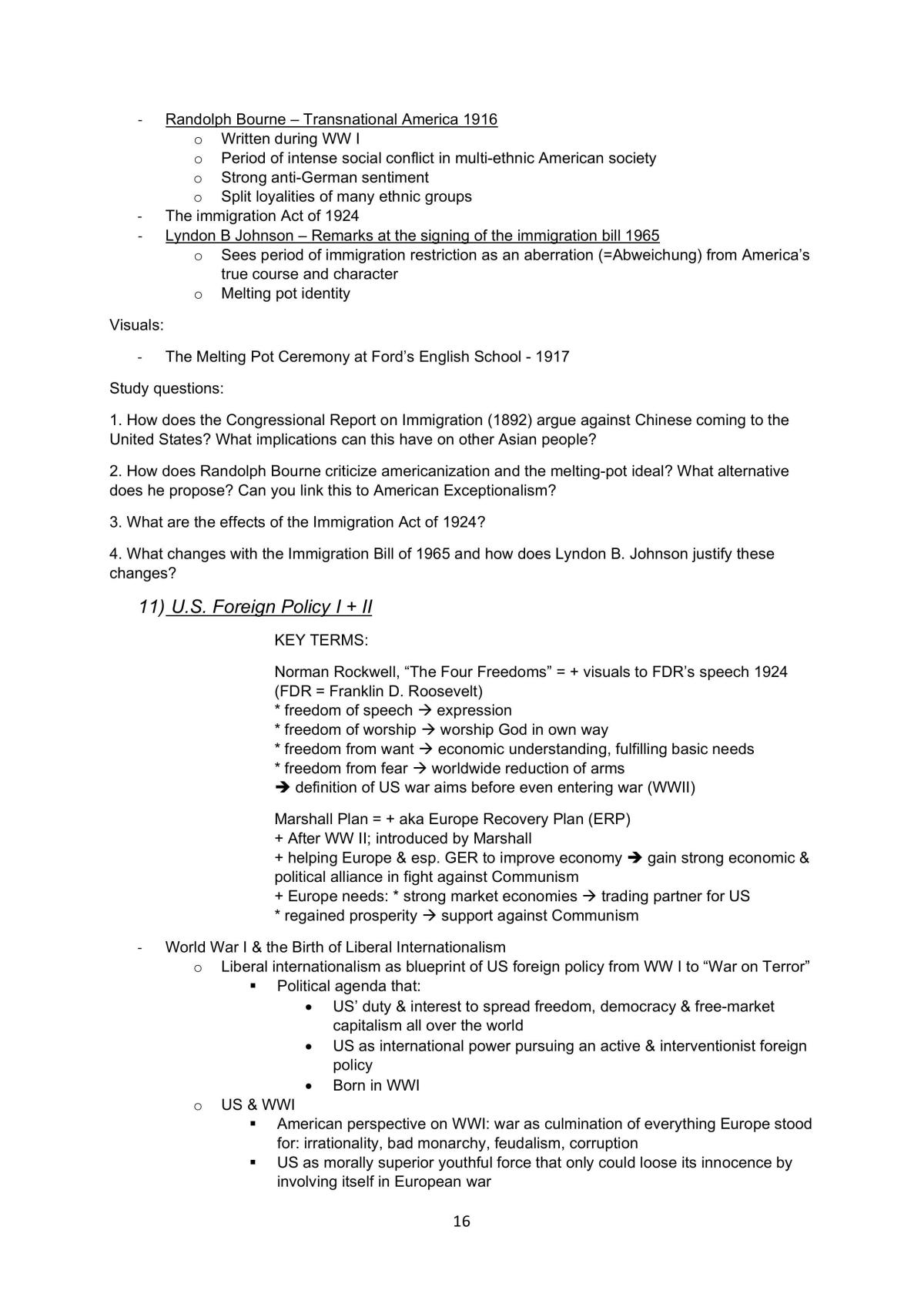 Topics in American Studies Overview - Page 16