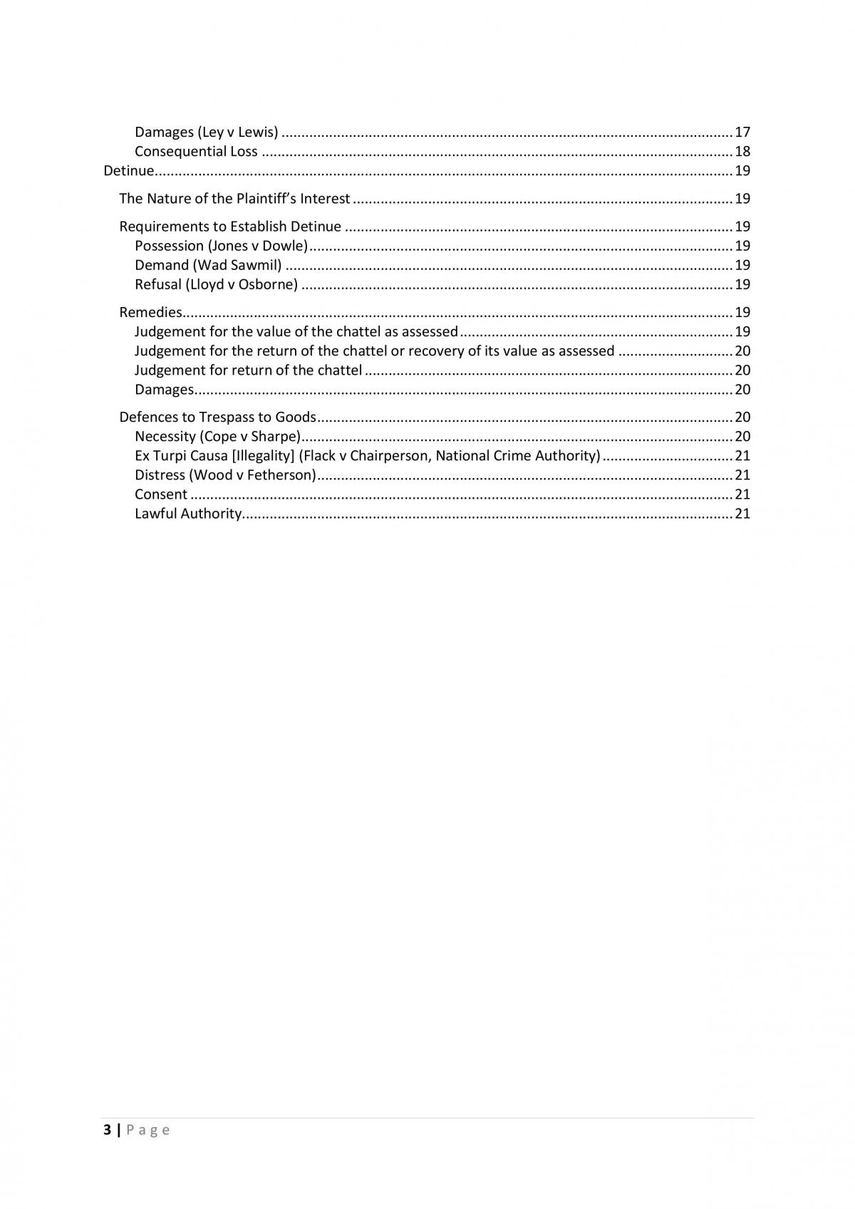 Torts A Complete Notes - Page 3