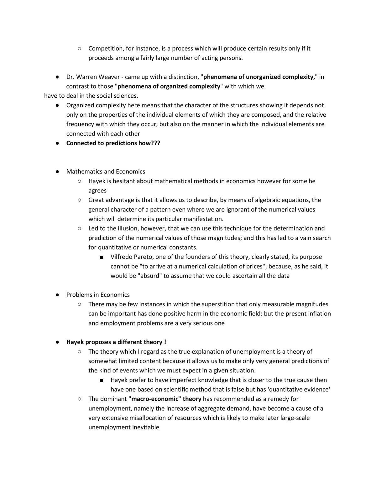 Topics in Philosophy of Science - Study Guide - Page 61
