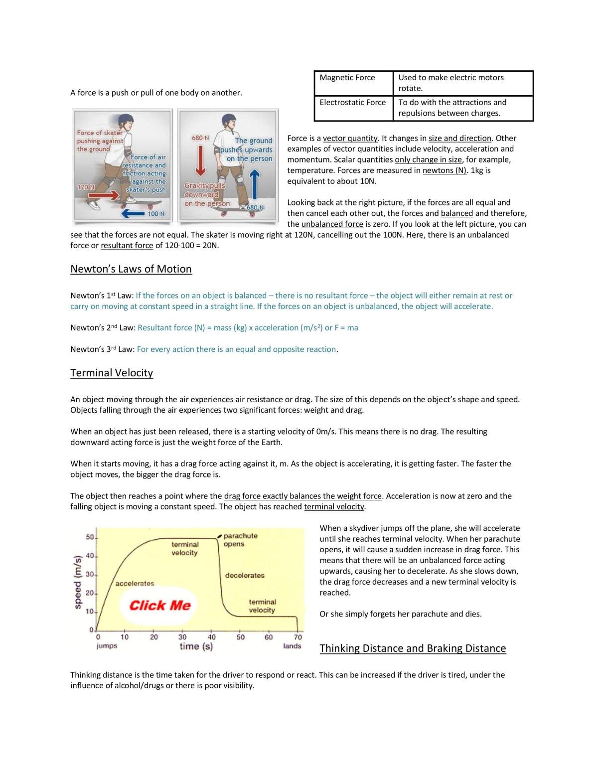 Edexcel/IGCSE Physics- full notes - Page 20