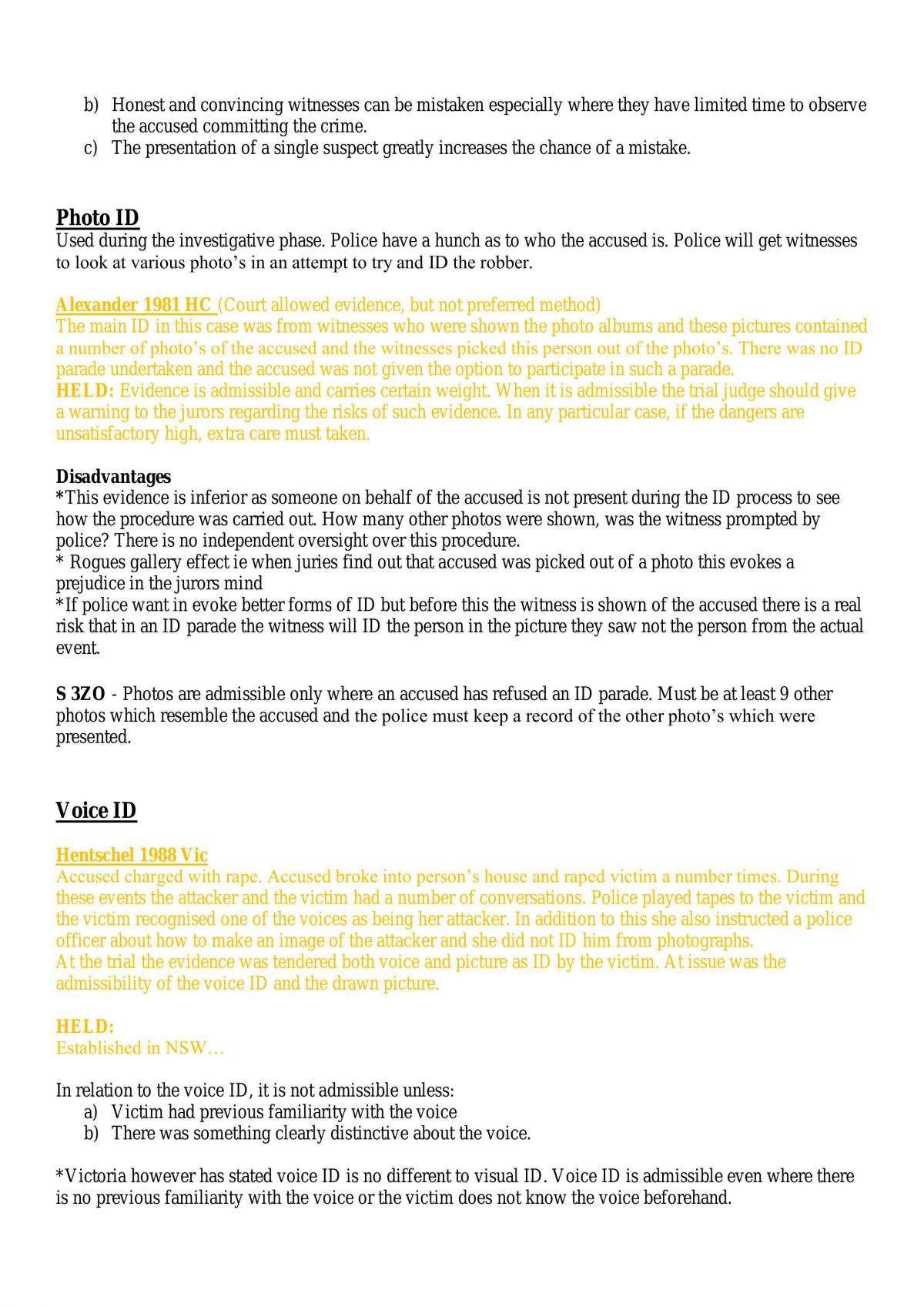 Criminal Procedure Notes - Page 23
