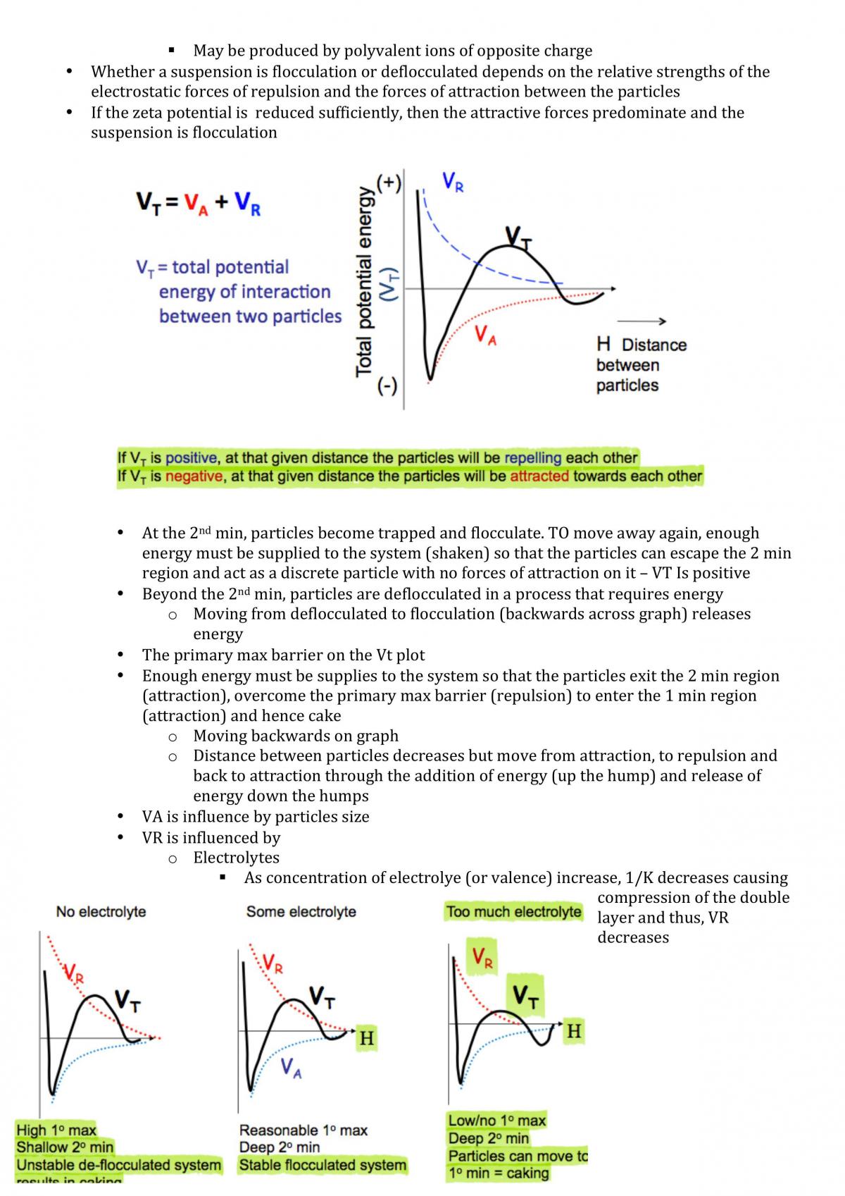 Notes for PHRM2021, Dosage Form Design A1 - Page 20