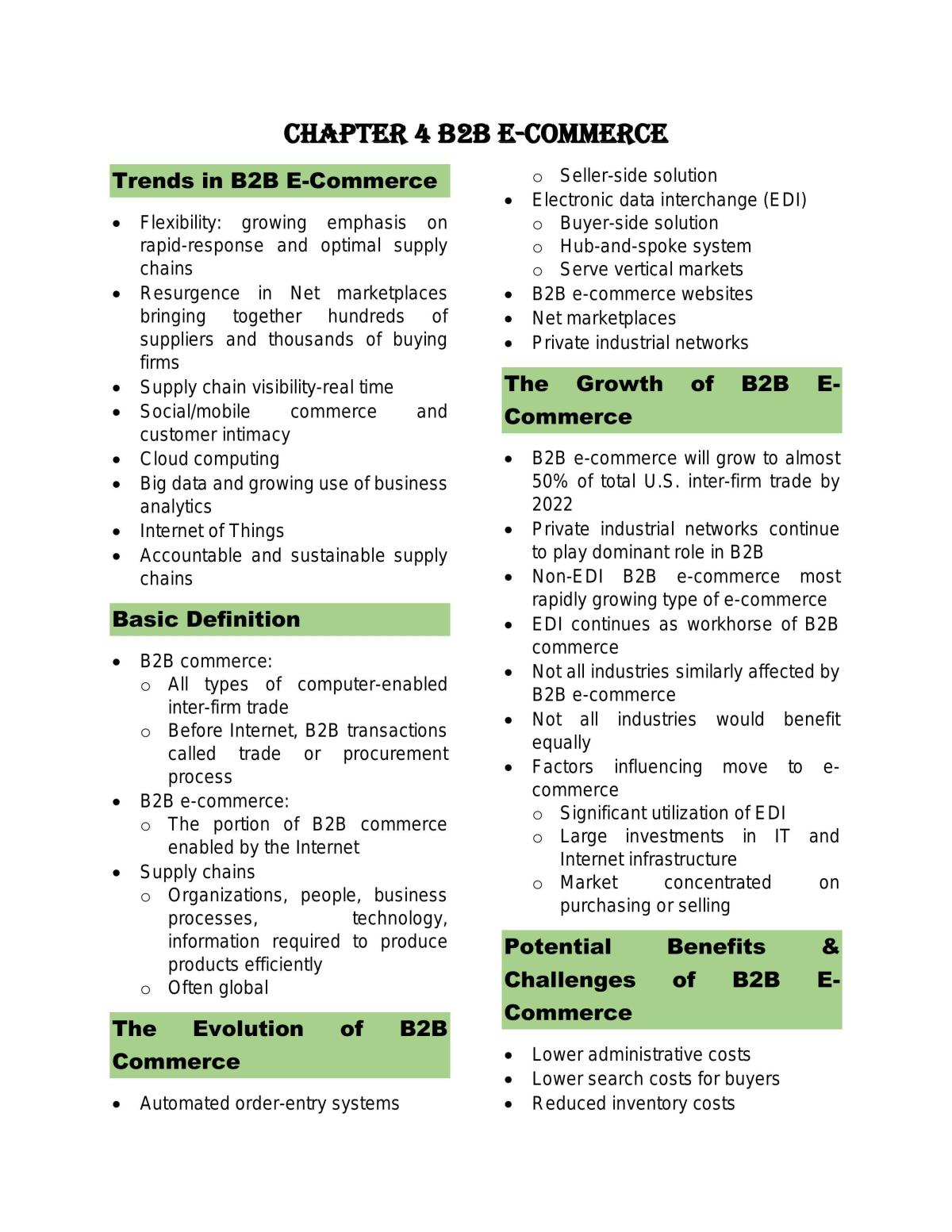 E-Commerce Notes - Page 20
