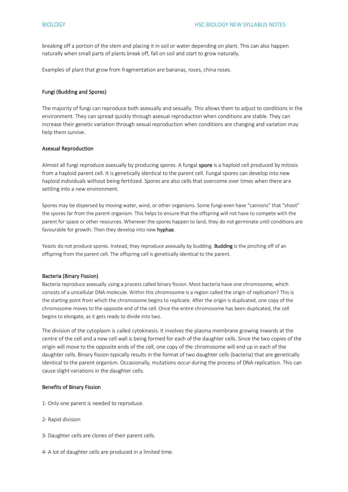 All Module's Biology Notes - Page 2