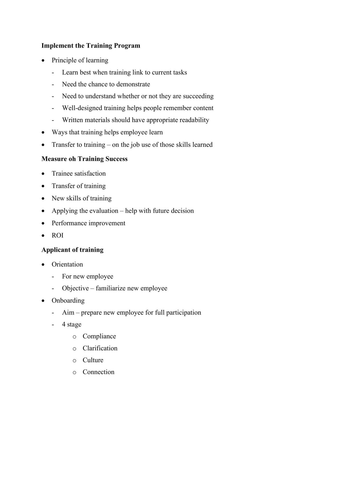Human Resource Management Notes  - Page 18