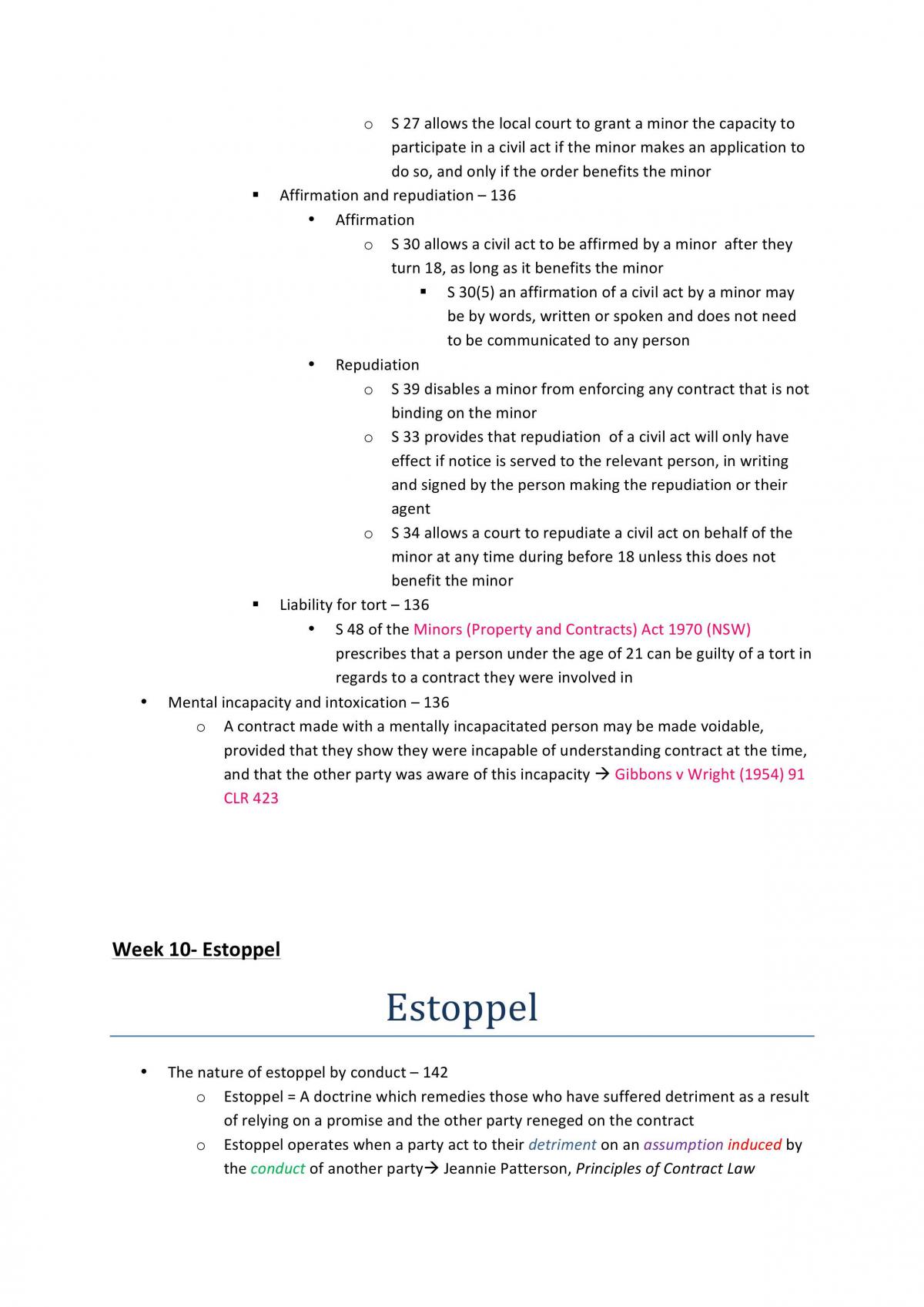 LLB 120 Final Exam Notes - Page 21