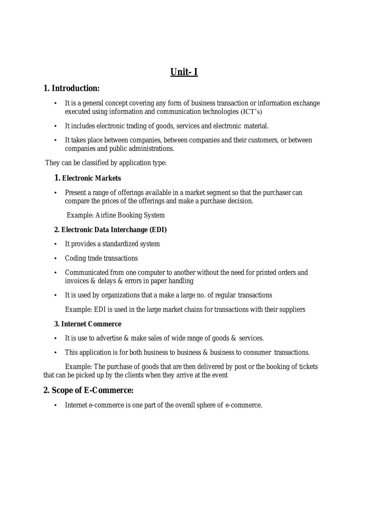 E-Commerce Notes - Page 3