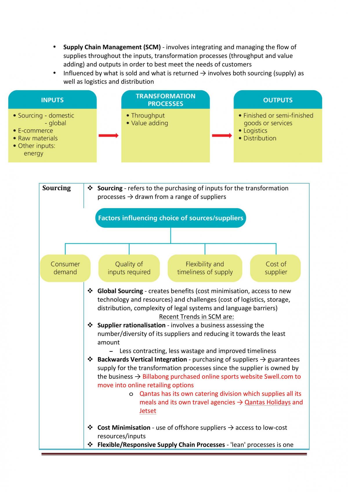 HSC Business Studies - Operations - Page 24